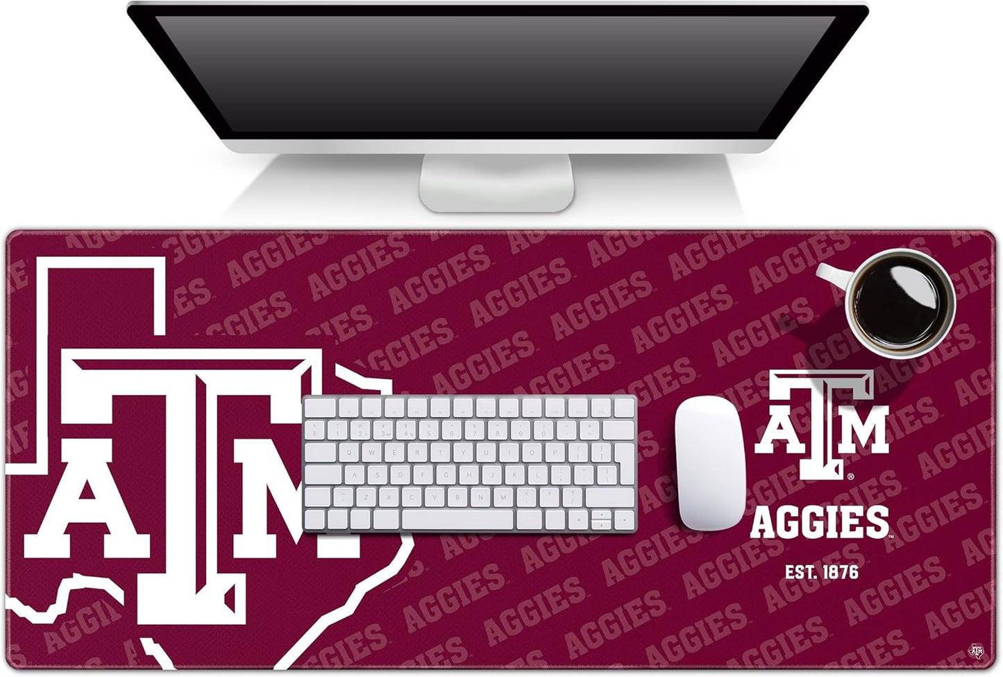 YouTheFan NCAA Texas A&M Aggies Logo Series Desk Pad