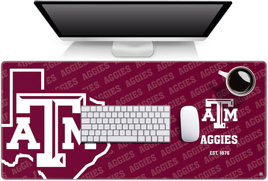 YouTheFan NCAA Texas A&M Aggies Logo Series Desk Pad