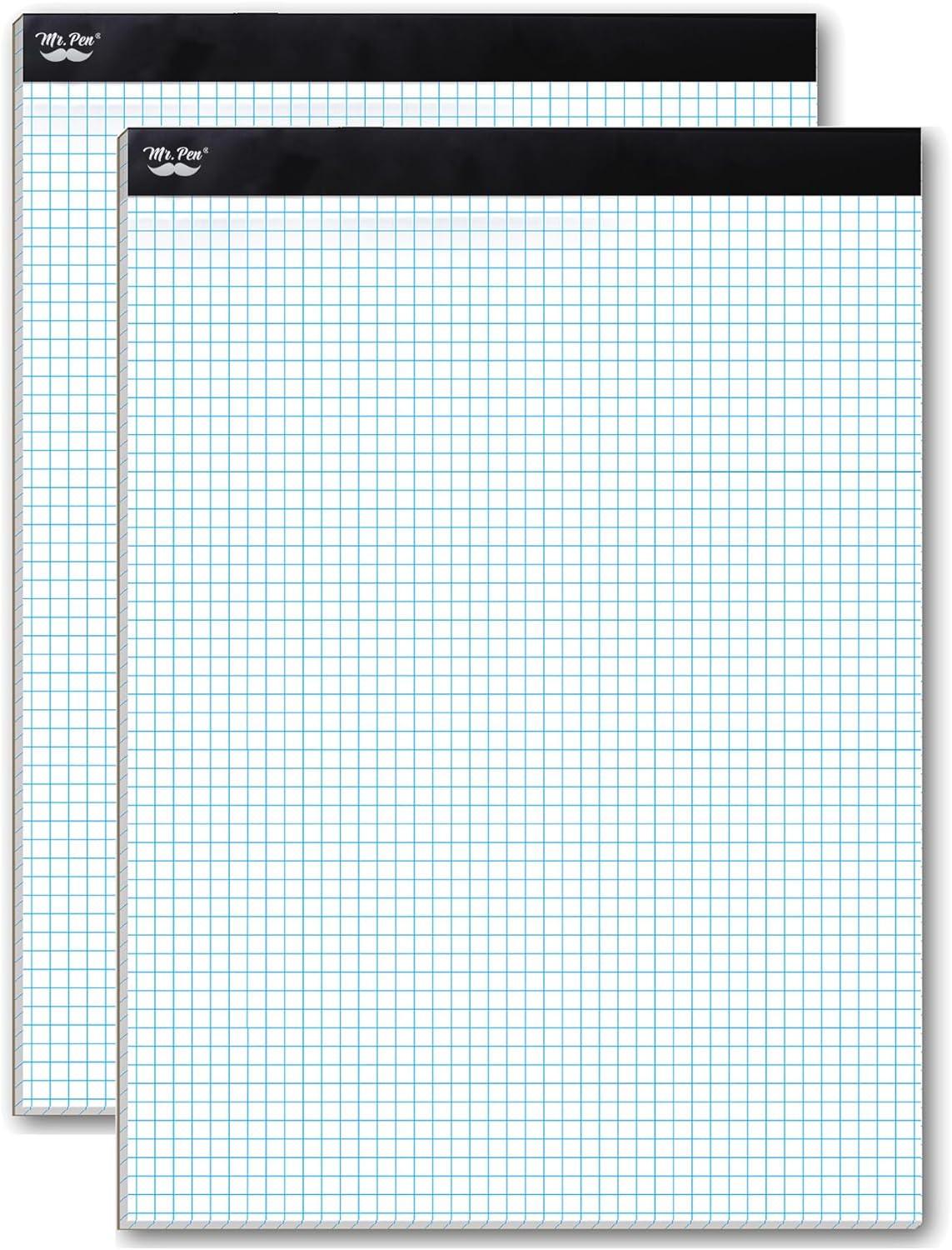 Mr. Pen- Graph Paper, 2 Pack o 55 Sheets, 8.5"x11", 4x4 (4 Squares Per Inch), Graphing Paper, Grid Paper Pad, Math Graph Paper Pad, Drafting Paper, Computation Pads, Square Paper, Math Paper