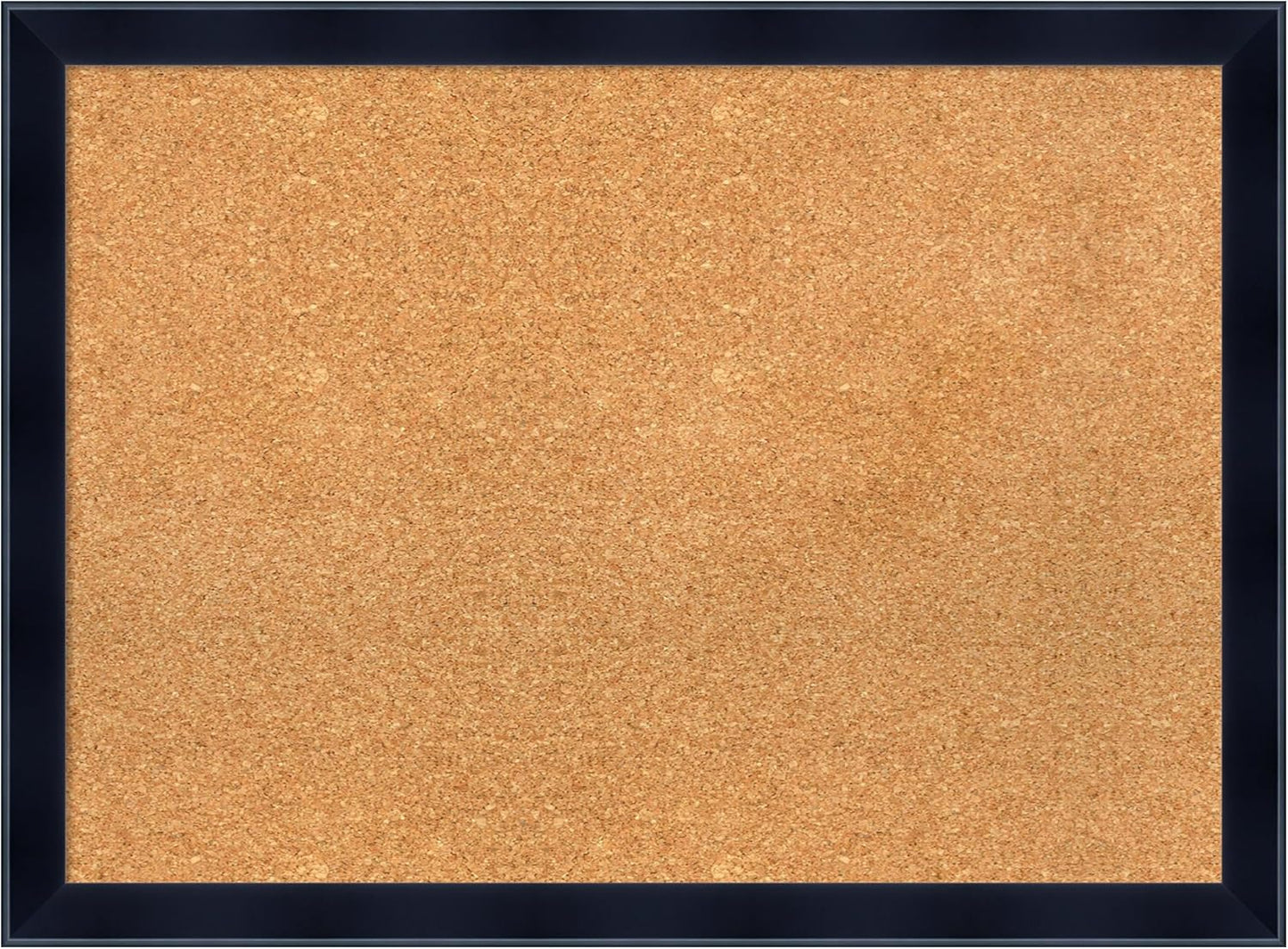 Amanti Art Natural Cork Board for Wall, 22x30 Vision Board with Black Wood Frame, Medium Corkboard Office Decor for Home Organization, Modern Contemporary Corkboard Pinboard to display items for home