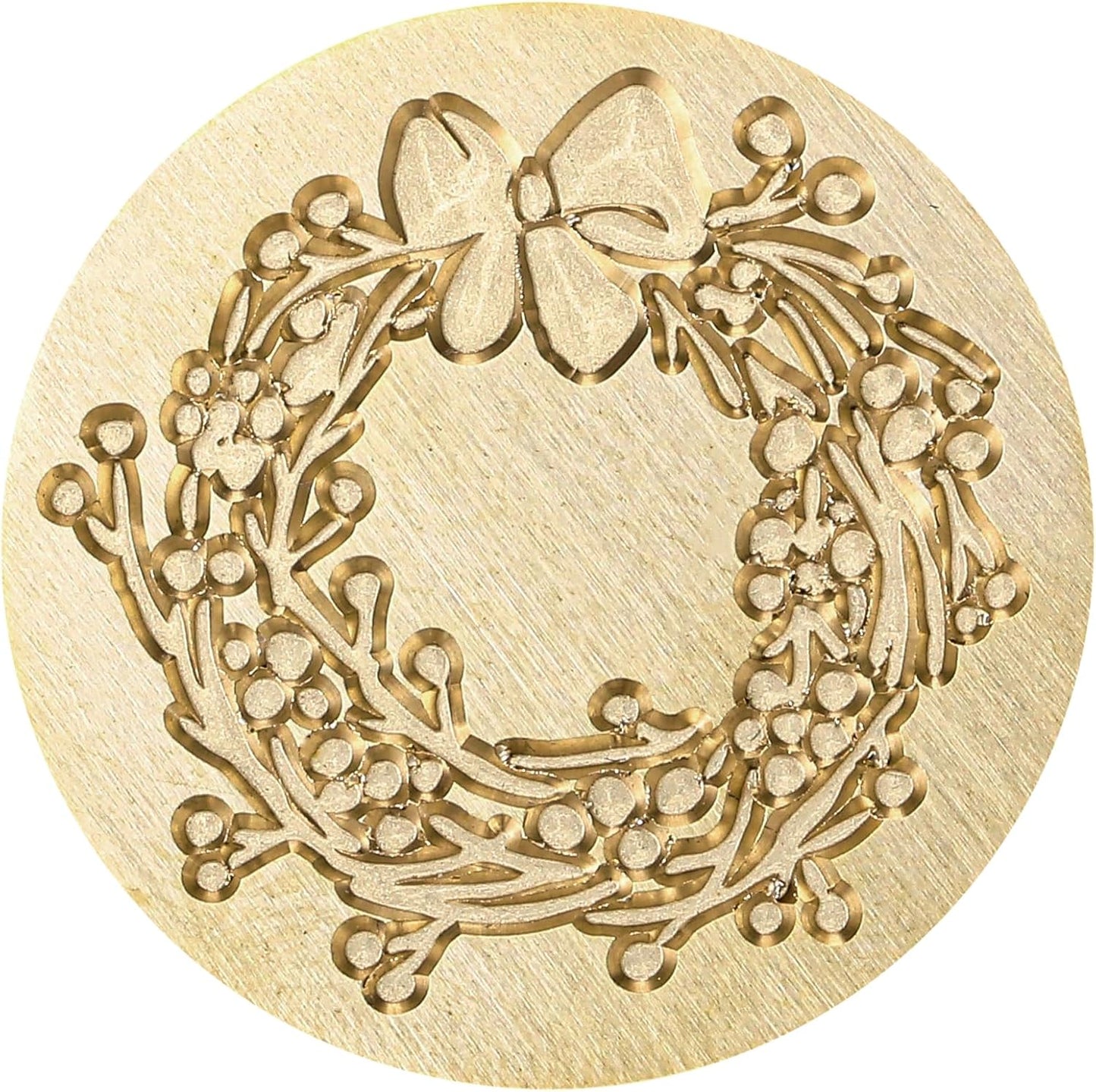 Yoption Christmas Wax Seal Stamp Gift Box Kit, 6pcs Sealing Wax Stamp Heads with 1 Wooden Hilt Set for Party Invitation Card Gift Decoration (Merry Christmas Series)