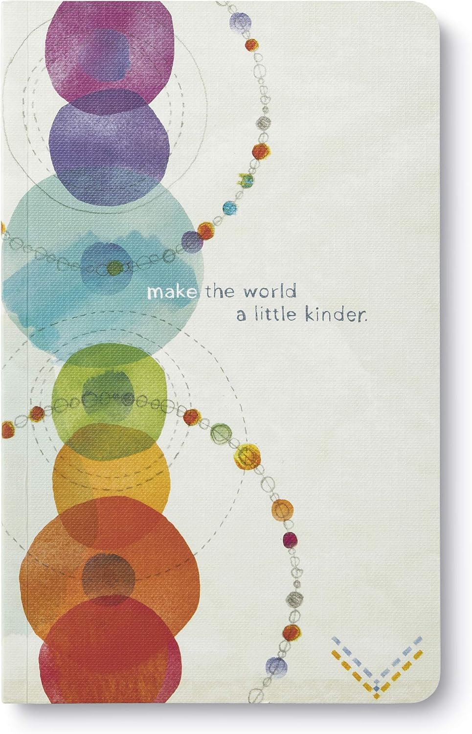 Compendium Softcover Journal - Make the World a Little Kinder. – A Write Now Journal with 128 Lined Pages, 5″W x 8″H