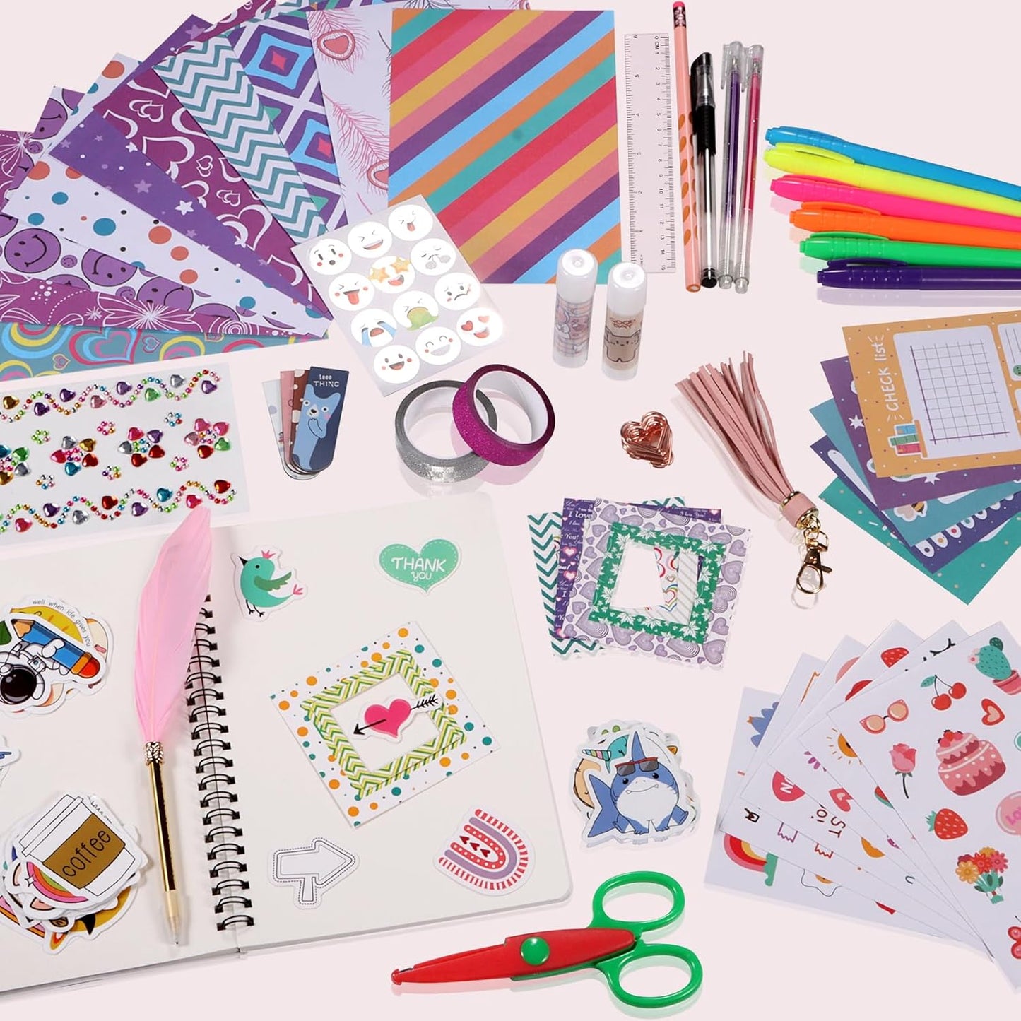 DIY Journal Kit for Girls,Toys for Ages 8-14 and Birthday Gifts for Girls