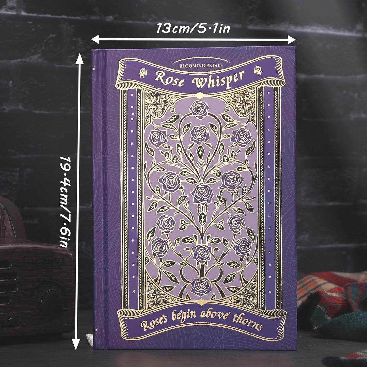 Journals for Women, 256 Pages 100 GSM Thick Paper, Hardcover Journal for Writing, College Rule Notebooks for Note Taking, Diary Notepad, 5.2 x 7.7 in