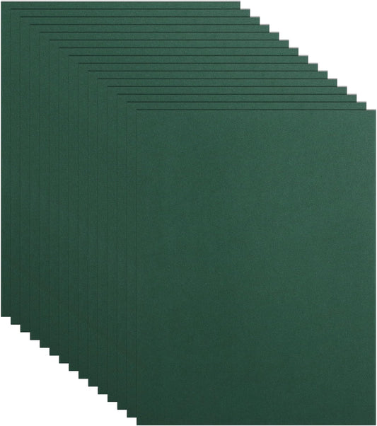 40 Sheets Dark Green Cardstock 8.5 x 11 Craft Paper, 75lb Premium Christmas Green Card Stock for DIY Making Cards, Office Printing, Party, Greeting Cards
