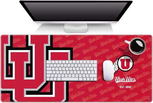 YouTheFan NCAA Utah Utes Logo Series Desk Pad