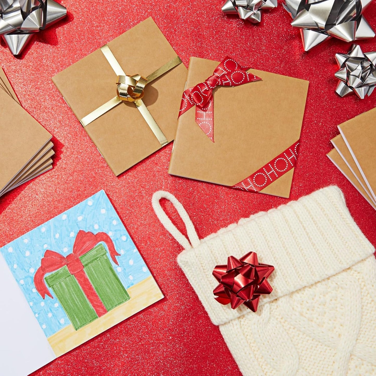 48 Pack Mini Blank Books for Kids - Bulk Sketchbooks, Kraft Paper Notebooks for Classroom, Party Favors, Travel Writing (4x4 In)