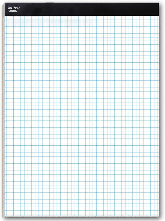 Mr. Pen Graph Paper, Grid Paper, 4x4 (4 Squares per inch), 11"x8.5", 55 Sheet