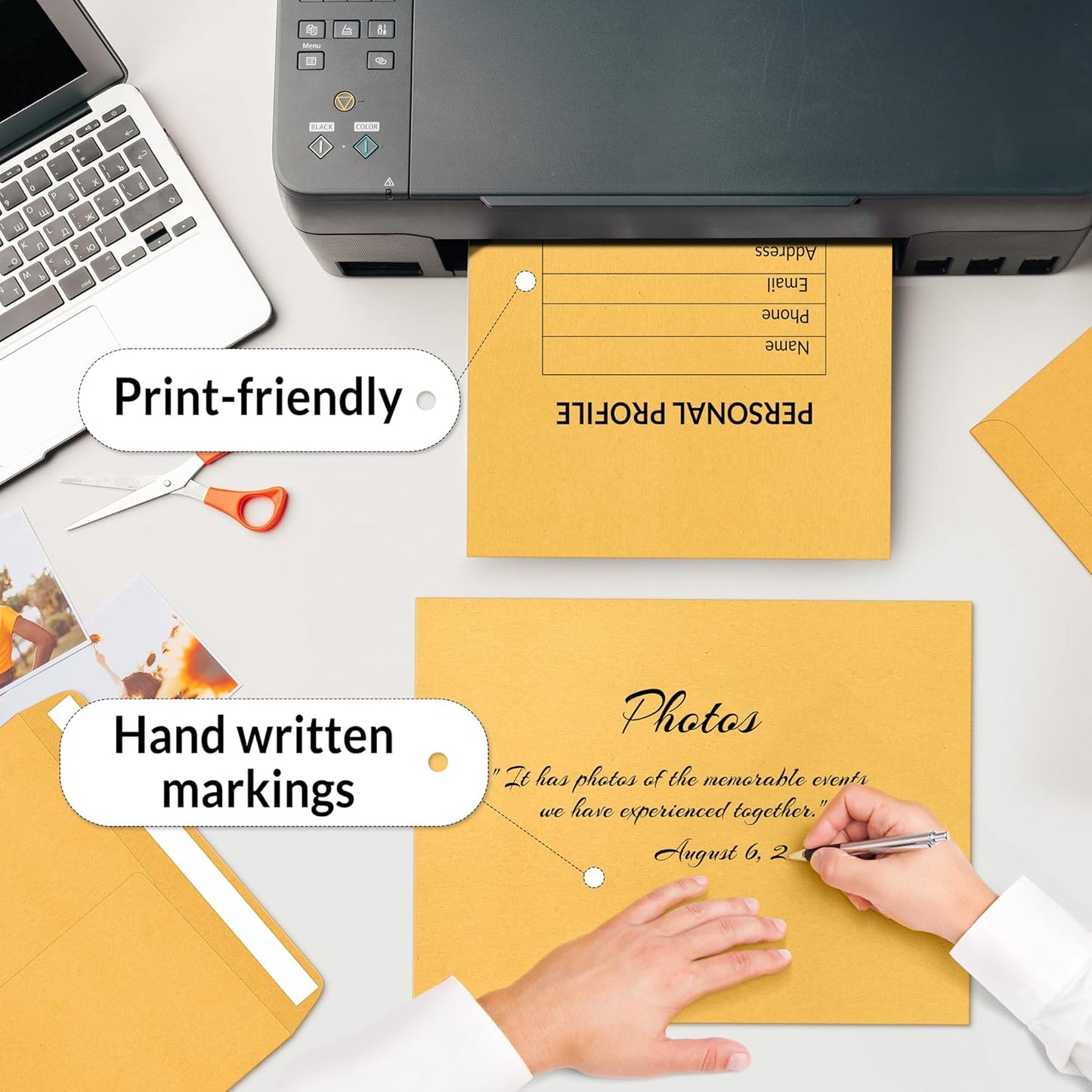 SUNEE 9x12 Envelopes Self-Seal Catalog Mailing Envelopes -250 Count, Ultra Strong Quick-Seal, 9x12 inch Brown Kraft Manila Envelopes Security Envelopes