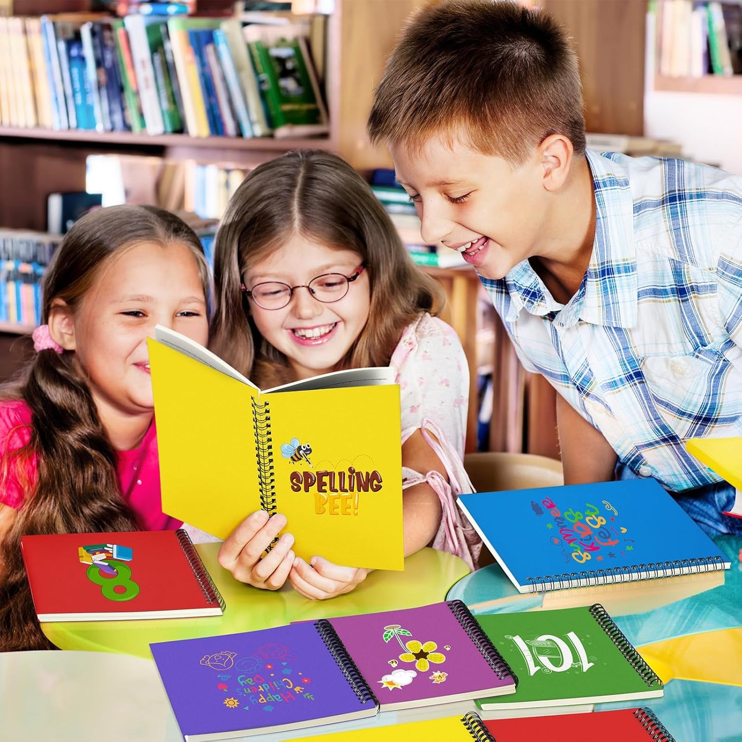 Yahenda Spiral Notebook College Ruled Journals Notebooks Lined 8.3 x 5.5 Inch Note Books Bulk A5 Writing Notebooks Thick Paper Notebook for Office Business School Supplies (Mixed Colors,18 Pcs)