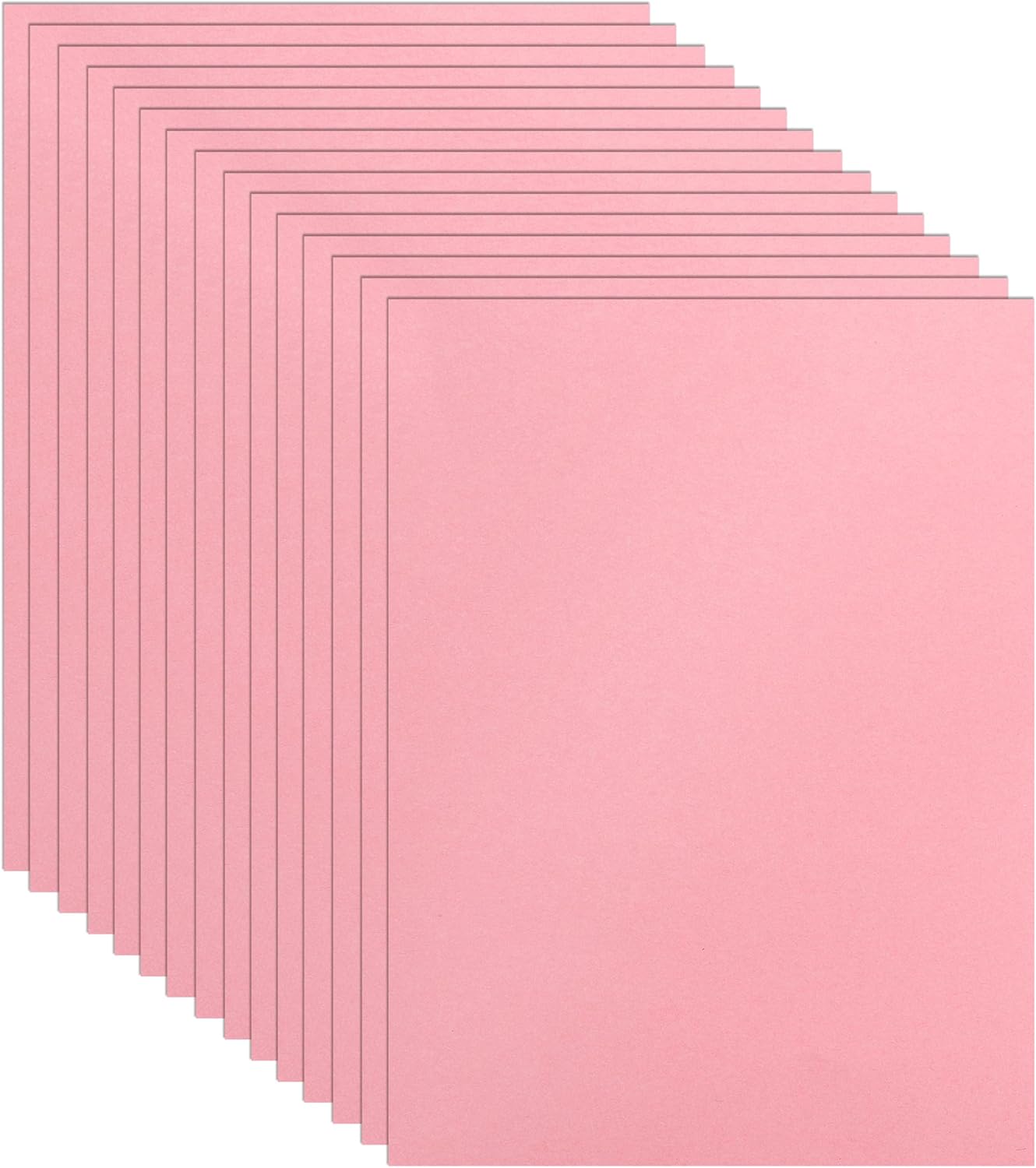 100 Sheets Candy Pink Cardstock 8.5 x 11 Craft Paper, 75lb Premium Certificate Paper Card Stock for Wedding Invitations, Graduations, Memus, DIY Making Cards, Party Decorations