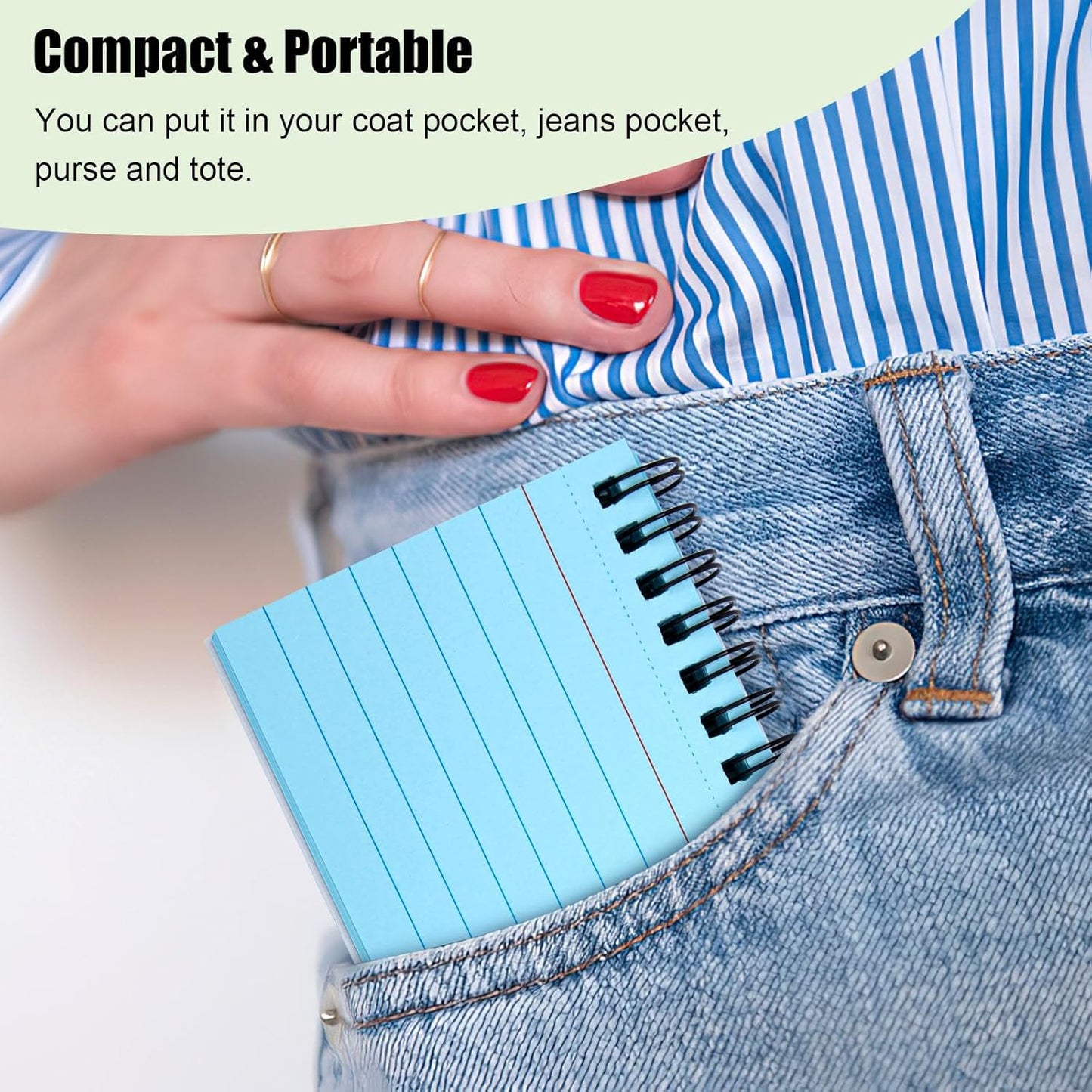 Koogel 500PCS Colored Index Cards 3x5, Spiral Index Cards with Rings for Back to School, Lined Ruled on both Side Heavy Notecard Flashcard for Studying Nursing College Taking to Do List,10 Colors