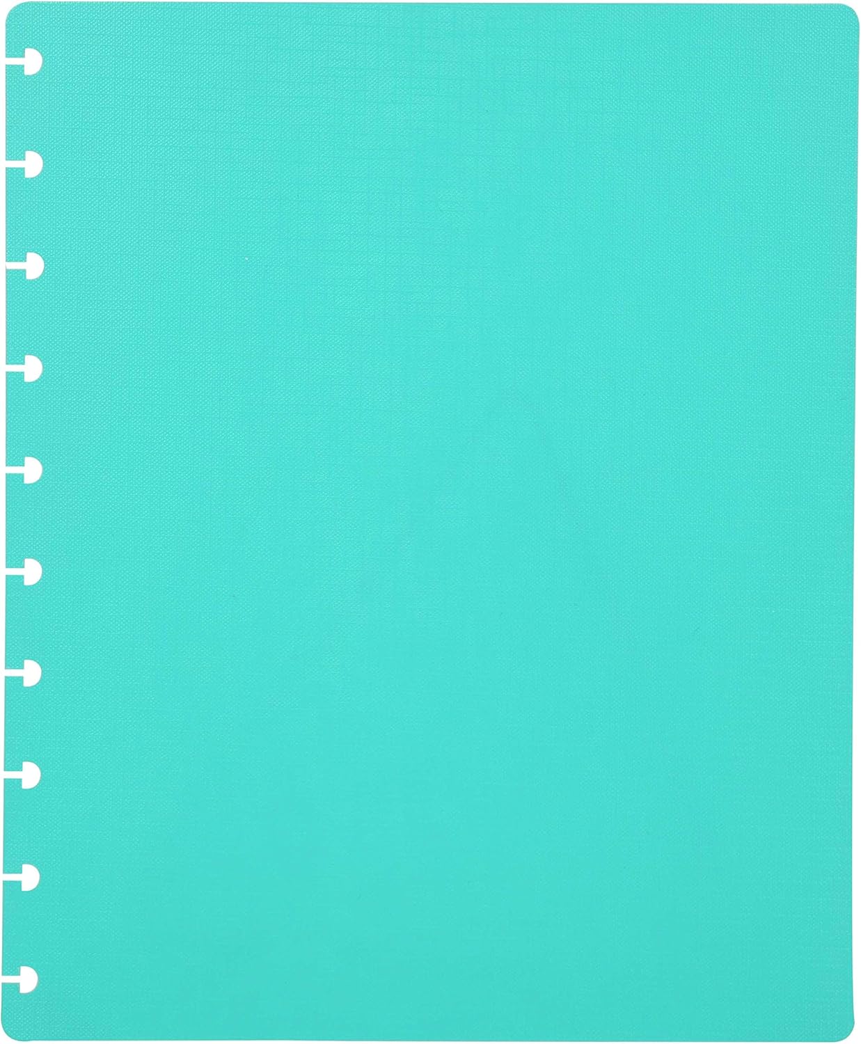 Talia Discbound Notebooks, Planner, Customizable, (Celestial Turquoise, Midsize (7.5in x 9.75in))