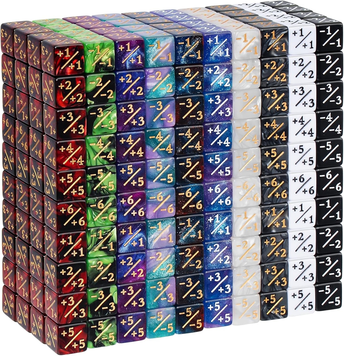 400 Dice Counter Token D6 Spindown Dice Compatible with MTG CCG Card Gaming Accessories 16mm