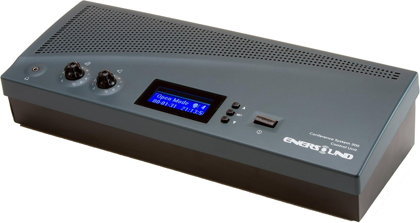 Enersound 8-Person Gooseneck Wired Microphone Conference System - US-Based Warranty and Phone Support