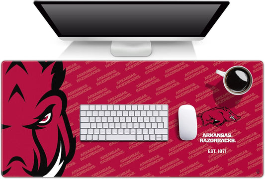 YouTheFan NCAA Arkansas Razorbacks Logo Series Desk Pad