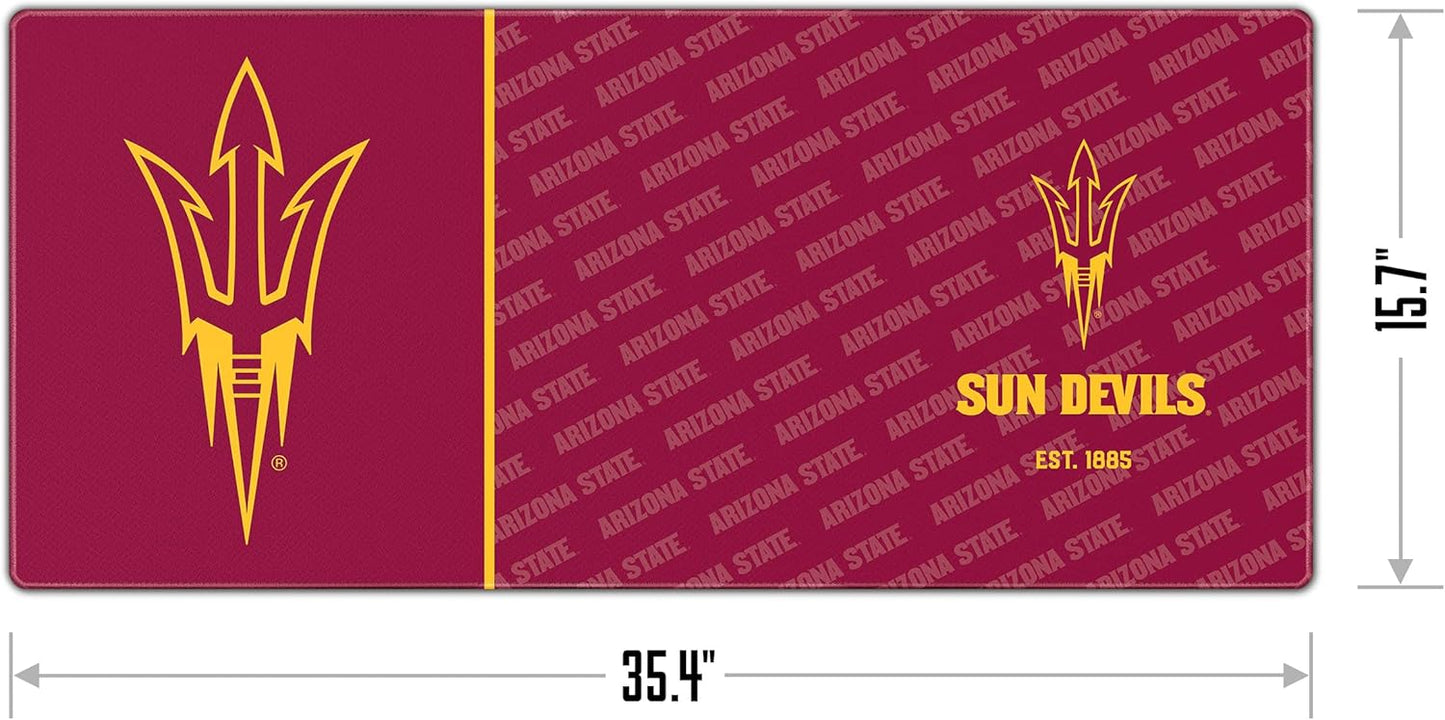 YouTheFan NCAA Arizona State Sun Devils Logo Series Desk Pad