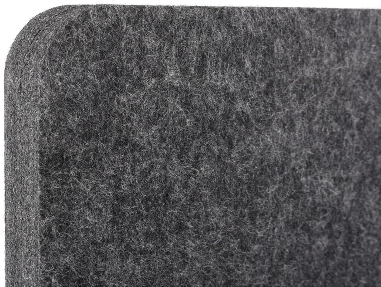 ReFocus™ Raw Freestanding Acoustic Room Divider 3 Pack – Reduce Noise and Visual Distractions with This Lightweight Room Separator (Ash Gray, 24" X 62")