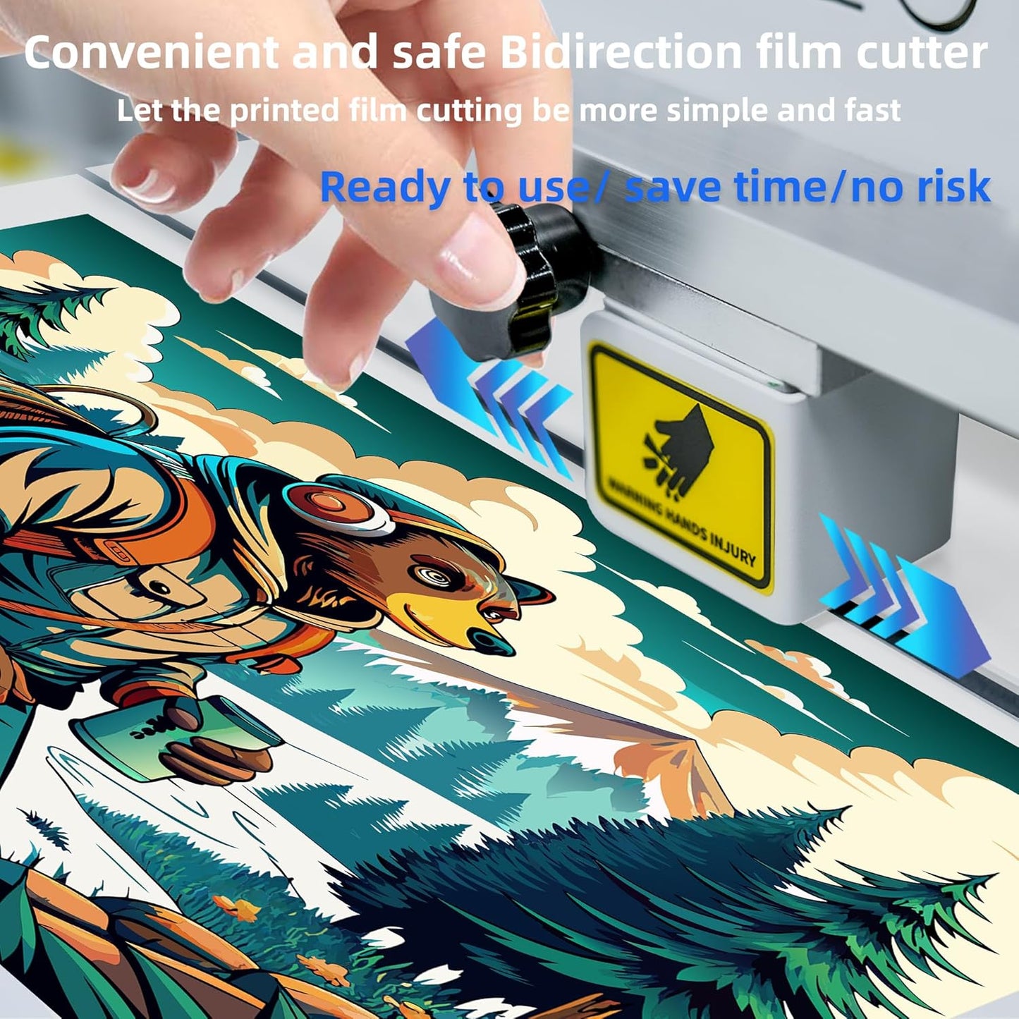 Lancelot A3 l1800 DTF Transfer Printing Machine with Roll Feeder, White Ink Circulation and Easy Operation,DTF Printer Bundle for Dark and Light Clothing (Printer+Oven+Laptop+consumable)