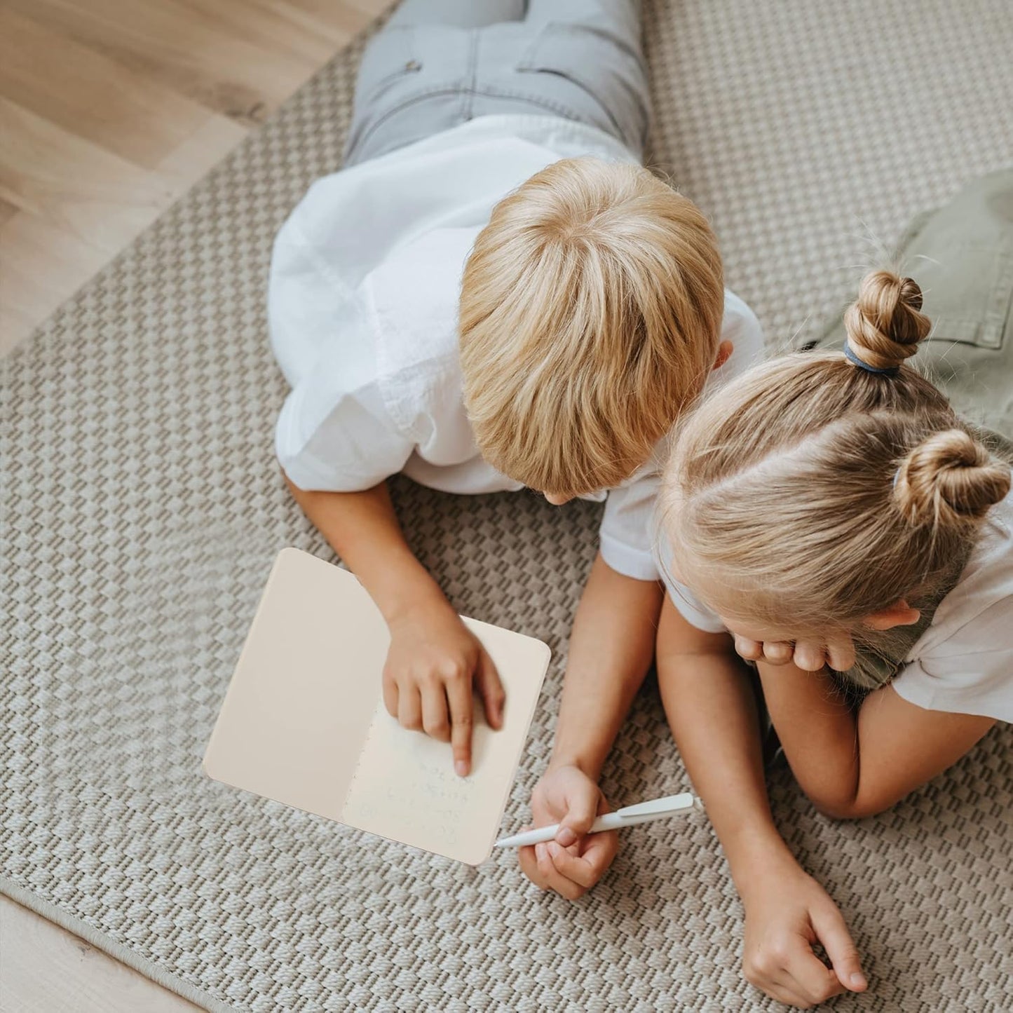 TWONE Pocket Notebook, 6 Pack Softcover Mini Notebooks 3.5" x 5.5" Kraft Brown Notebook Small Memo Notepad for Men Women Kids Traveler Author, 30 Sheets,60 Blank Pages