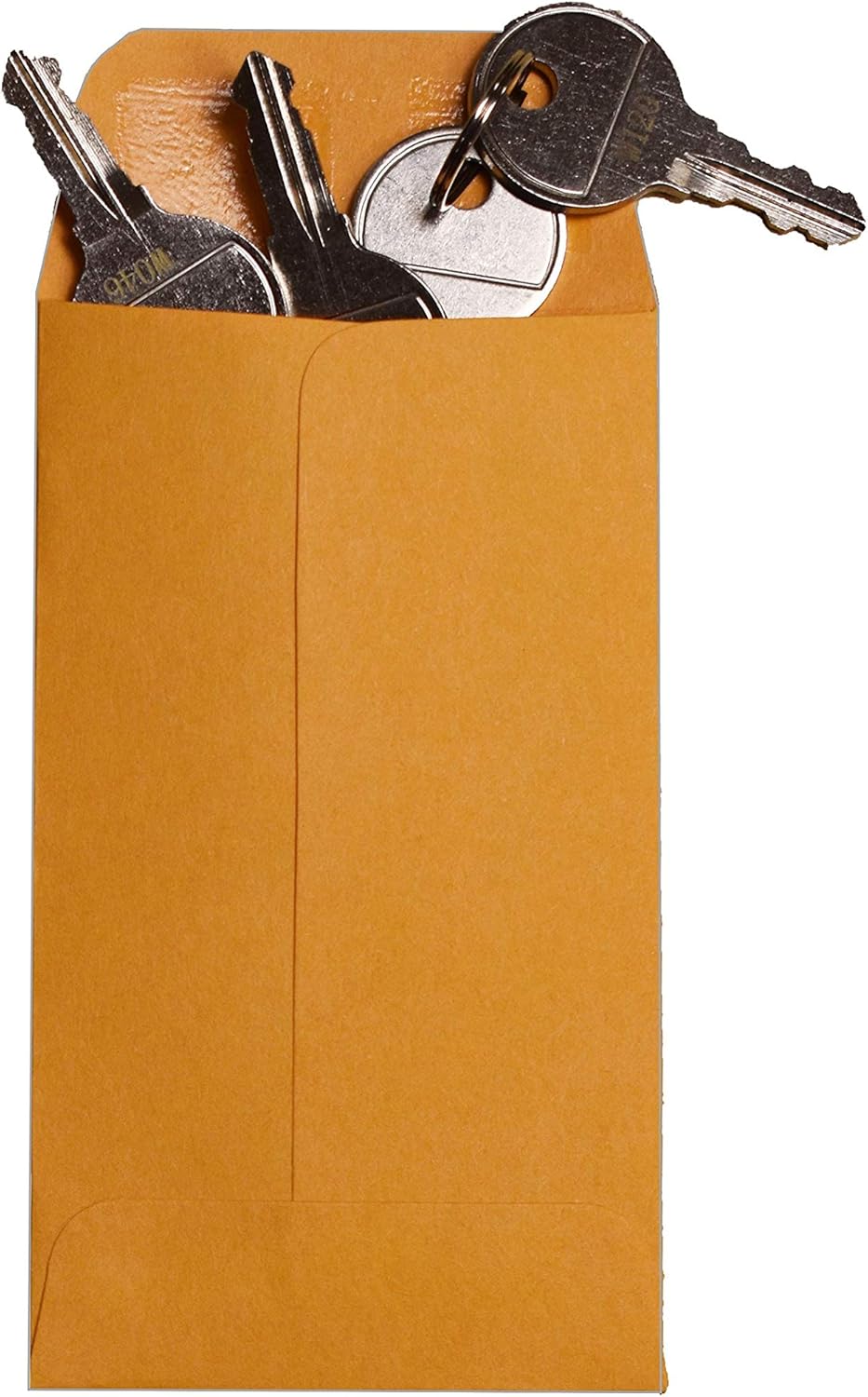 1000 Guardian #3 Paper Coin Envelopes - Blank Small Envelopes for Coins, Receipts, Stamps, Small Parts Storage, & More – 2-1/2” x 4-1/4” Cash Envelopes – Gummed Flap Gift Card Holder Envelope