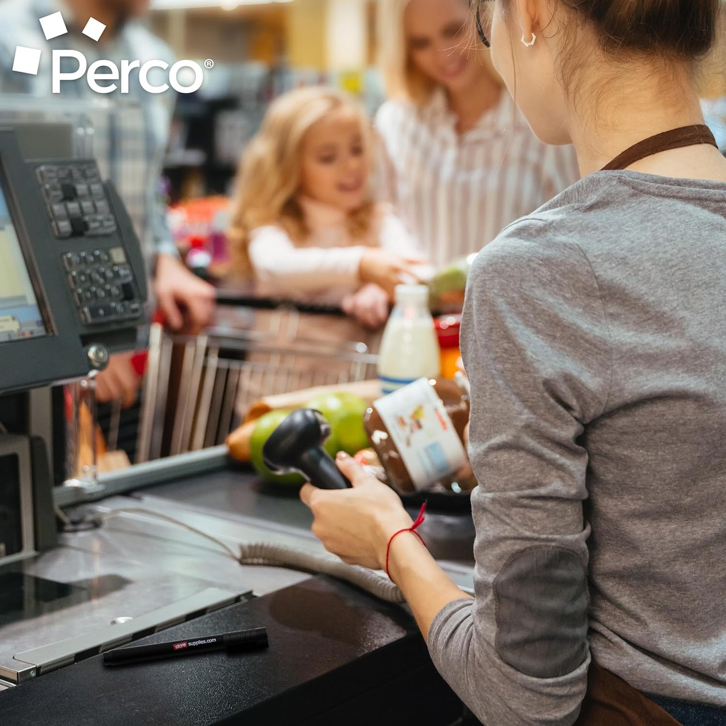 Perco Counterfeit Money Detector Pen (5 Pack) - Easy to Use and Reliable Universal Currency Fake Bill Checker for Personal & Commercial Use - Ensures Authenticity & Prevents Fraud