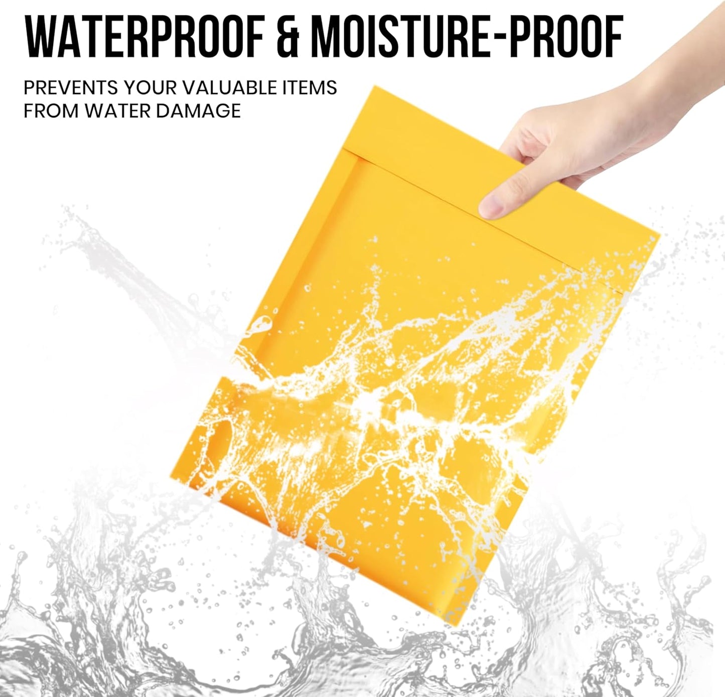 Levex - #5 10.5" x 16 [50 Pack) Kraft Bubble Mailers, Padded Envelope Mailers, Packing Envelope & Mailing Bags for Shipping