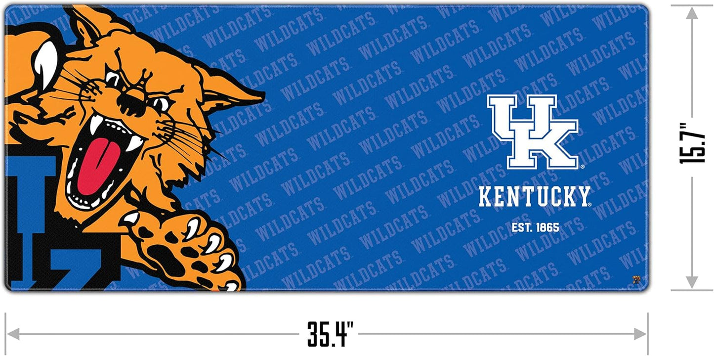 YouTheFan NCAA Kentucky Wildcats Logo Series Desk Pad