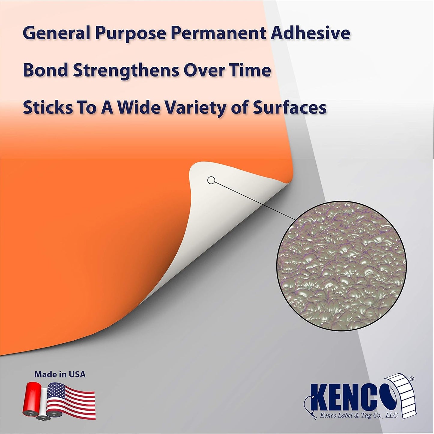 4" X 6" Direct Thermal Perforated Stickers Labels for Shipping Labels, Inventory, and Color Coding - Compatible with Zebra, Rollo, Godex and More (Orange, 24 Rolls)