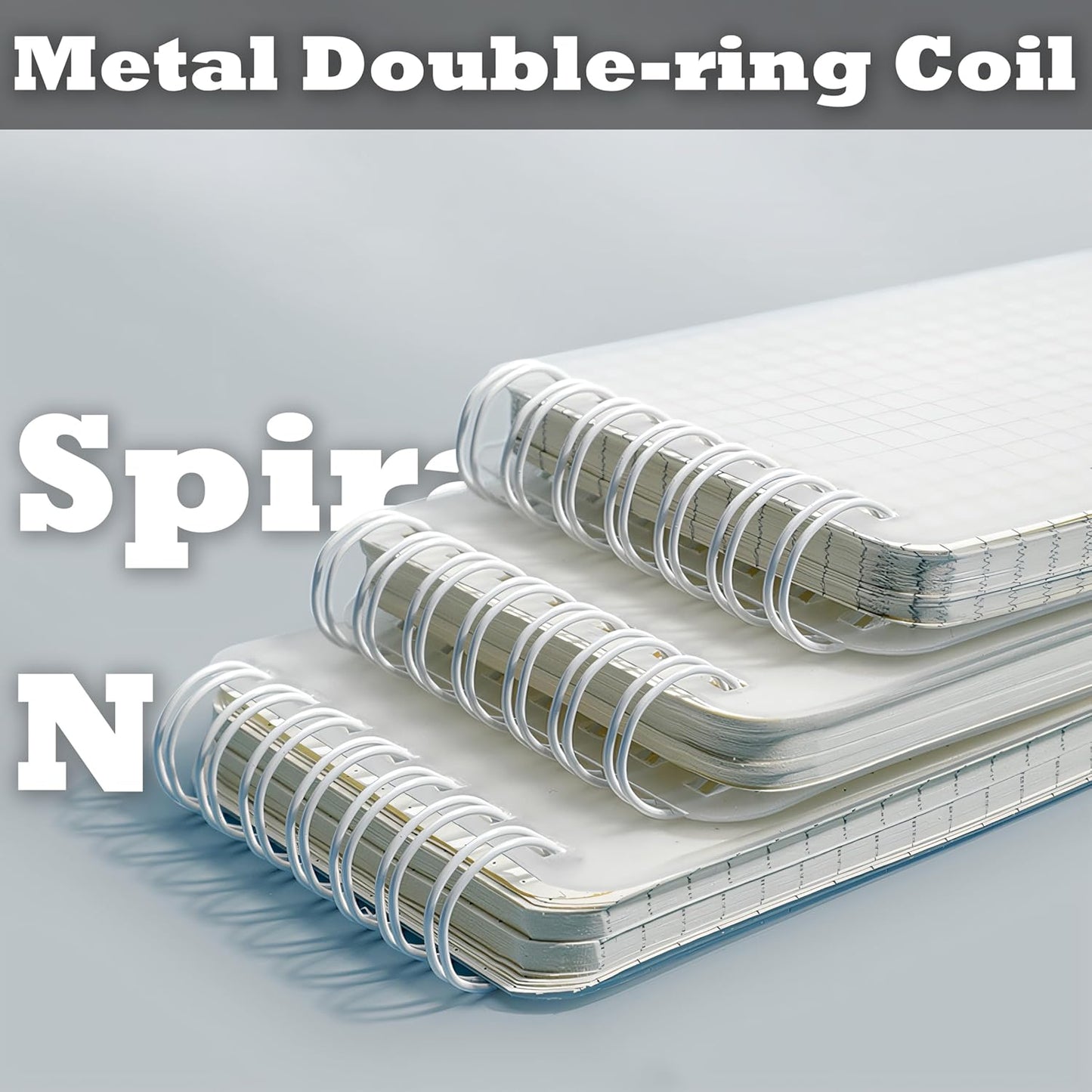 6 Pack Pocket Notebook Small Spiral Notepads Small Notebook Journal, Pocket Notepad with Waterproof Cover, Mini Memo Pads for Home, School, College, Office, Work, Travel