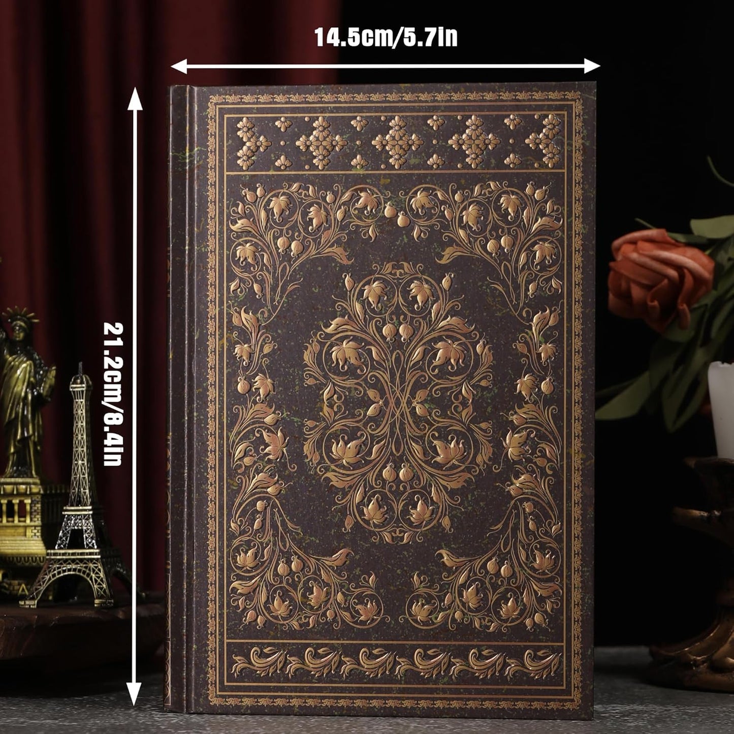 Line Notebooks for Women Men, A5 Aesthetic Hardcover Ruled Diary, 100 GSM Journals for Writing for Work, Note Taking, Office School