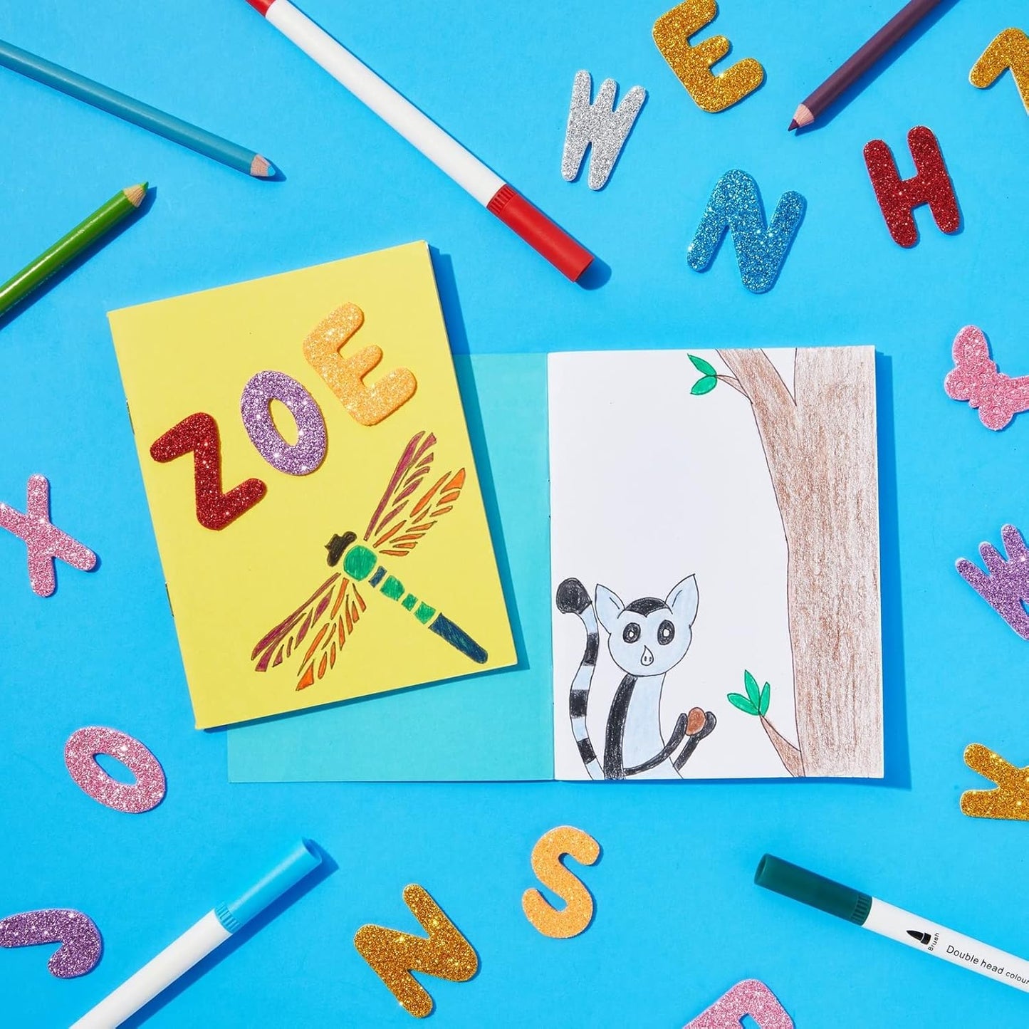 24 Pack Blank Books for Kids to Write Stories, A6 Colorful Notebooks Bulk, 4.3x5.5 in Unlined Travel Journals Scrapbooks for Students Sketching