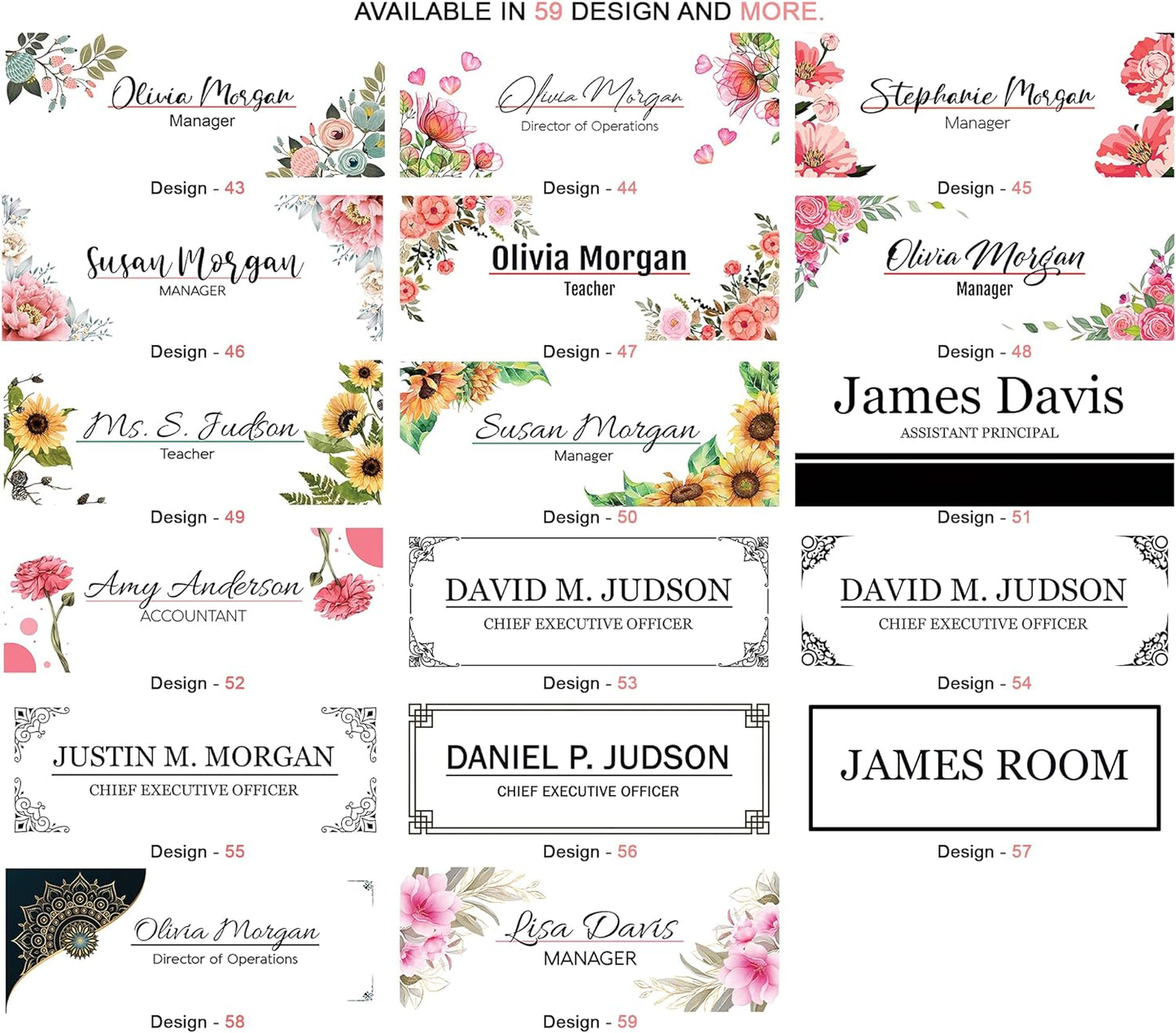 Office Desk Name Plate Personalized | Custom Name Plates for Desks on Acrylic Glass Decor | Office Desk Decor Nameplate | Desk Accessories | Galaxy Sky - (8"x3")