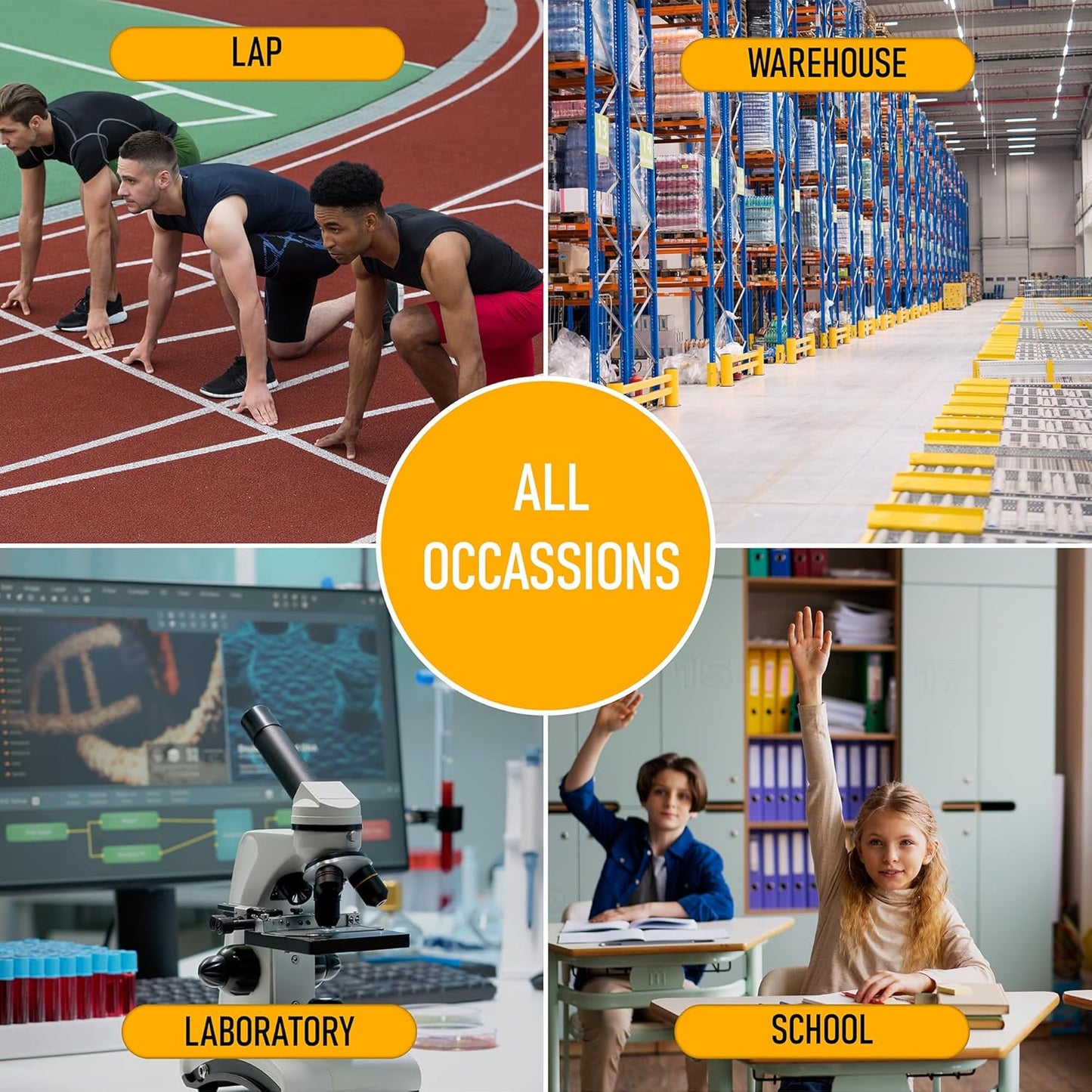 TC-08 Desk Tally Counter with Base, Digital Desktop Counter Clicker Mechanical Number Click Counter (12)