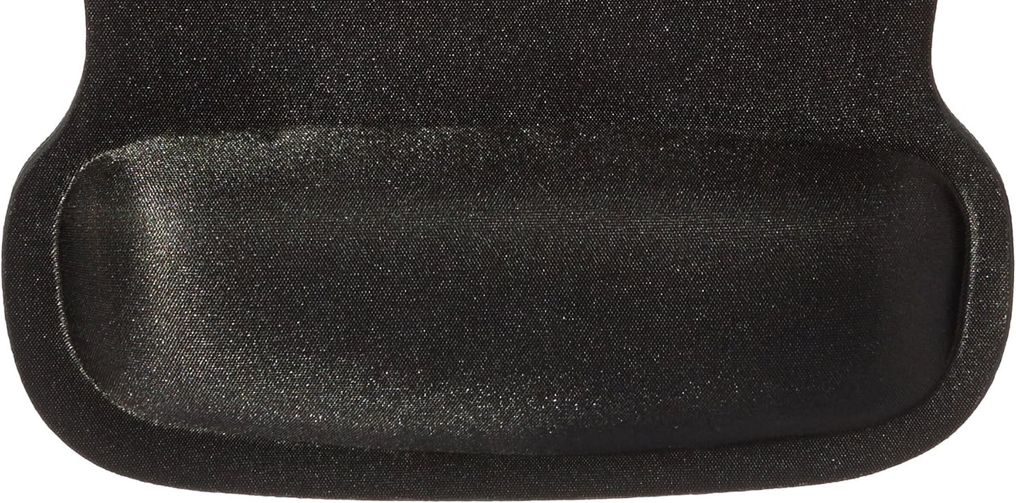 Amazon Basics Rectangular Gel Computer Mouse Pad with Wrist Support Rest, Small, Pack of 20, Black