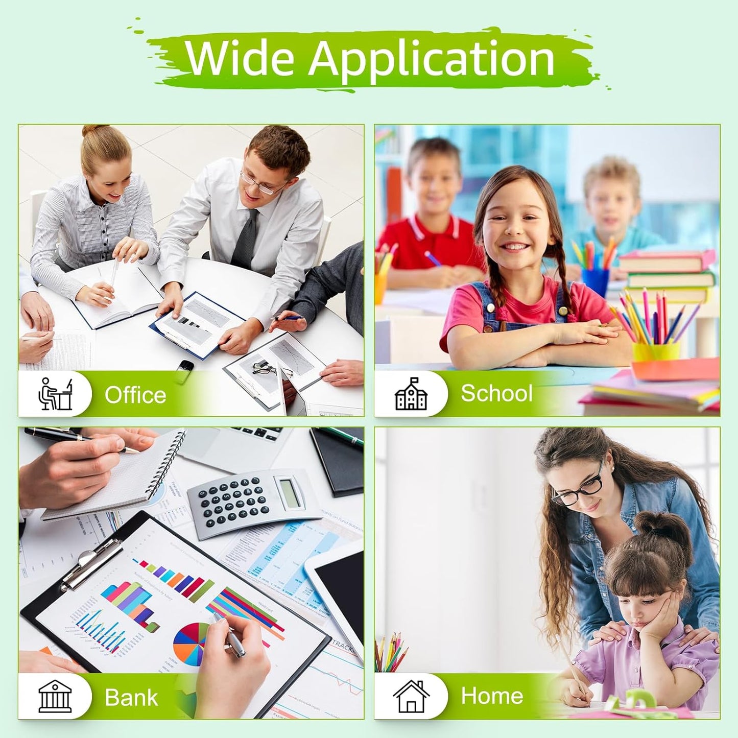 greencycle 65XL Black Ink Cartridge Replacement for HP 65 XL N9K04AN Compatible with Envy 5055 5052 5058 Deskjet 2655 2652 2622 3720 3730 3752 3758 All-in-One Printer (Black, 1 Pack)