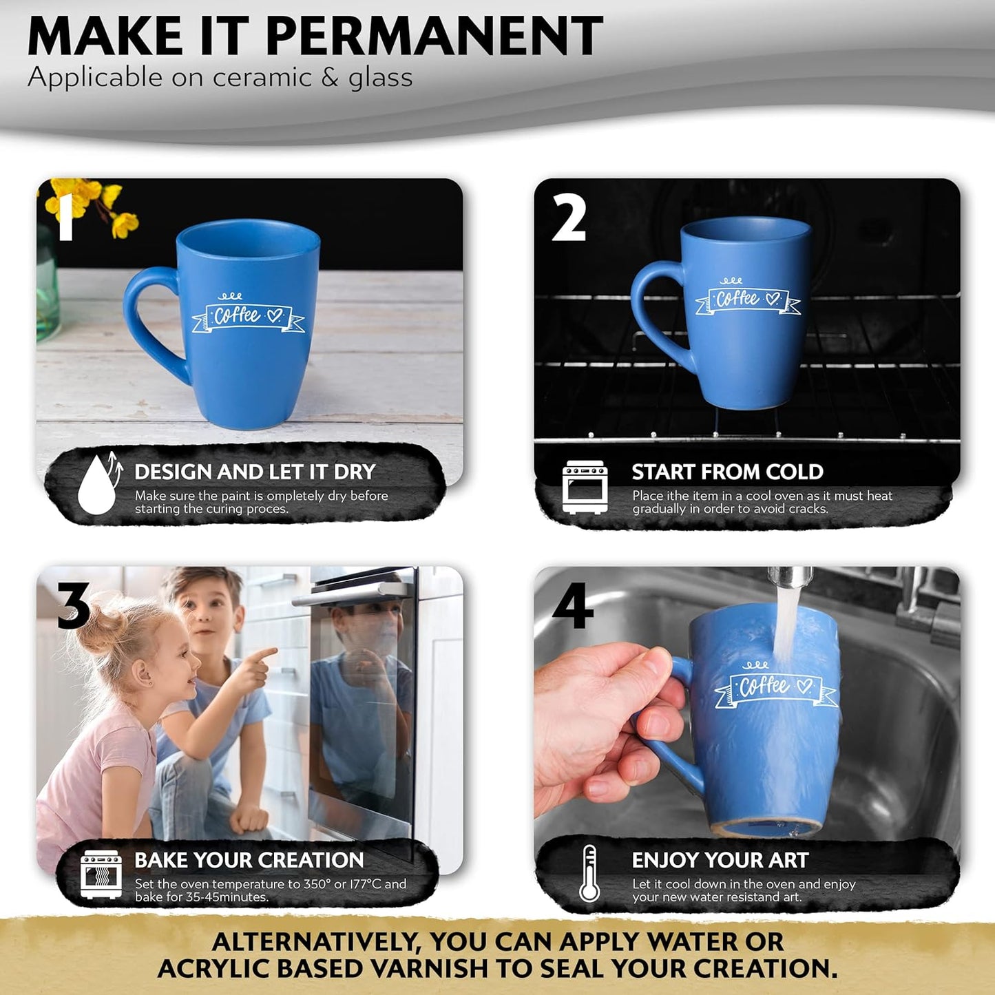 Stylo 8 Count Acrylic Metallic Pens - White Paint Pens - Fine Tip Permanent Acrylic Metallic Paint Markers for Rock Painting, Glass, Wood, Ideal for Arts and Crafts (Pack of 8, White)