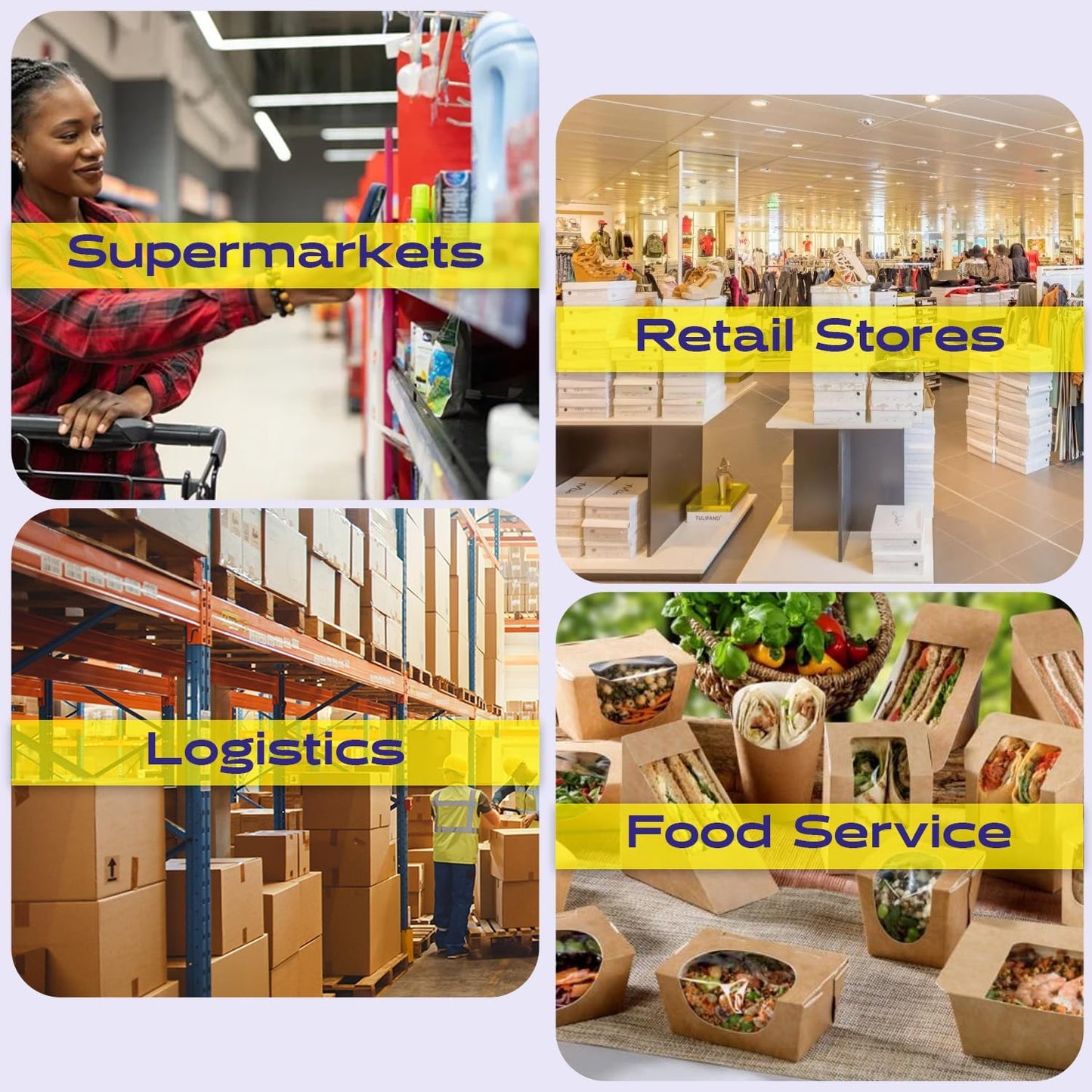 CEPRICO - Customizable CĀS Scale Labels - 96 Rolls of Thermal Printing Scale Labels – Compatible with CĀS LST-8040 | Safe Handling Instruction | Ideal for Supermarkets, Retailers and Grocery Stores