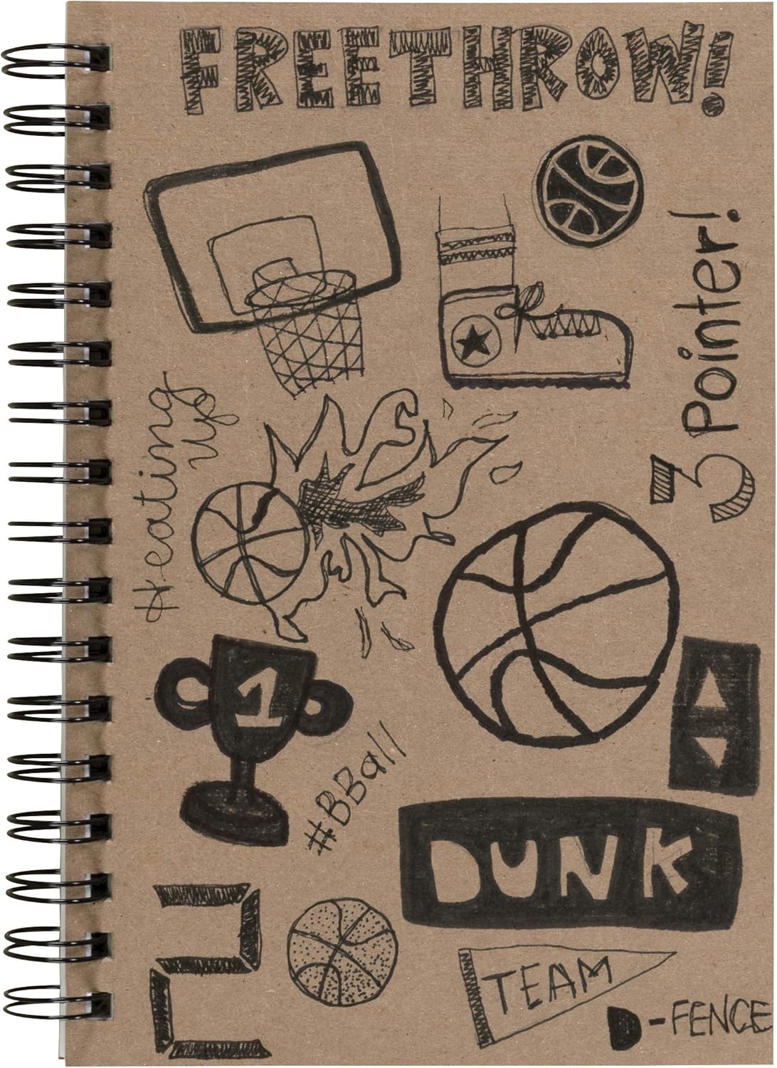 Pacon® PAC4776 Art1st® Create Your Own Cover Sketch Diary, 9" x 6", Natural