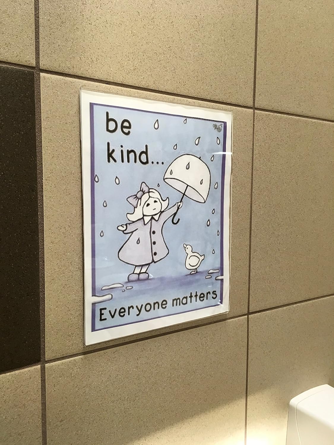 Niubee 4 x 6 inch Wall Mount Acrylic Sign Holder with Double Sided Adhesive Tape for Office, Home, Store, Restaurant, No Drilling - Vertical (6 Pack)