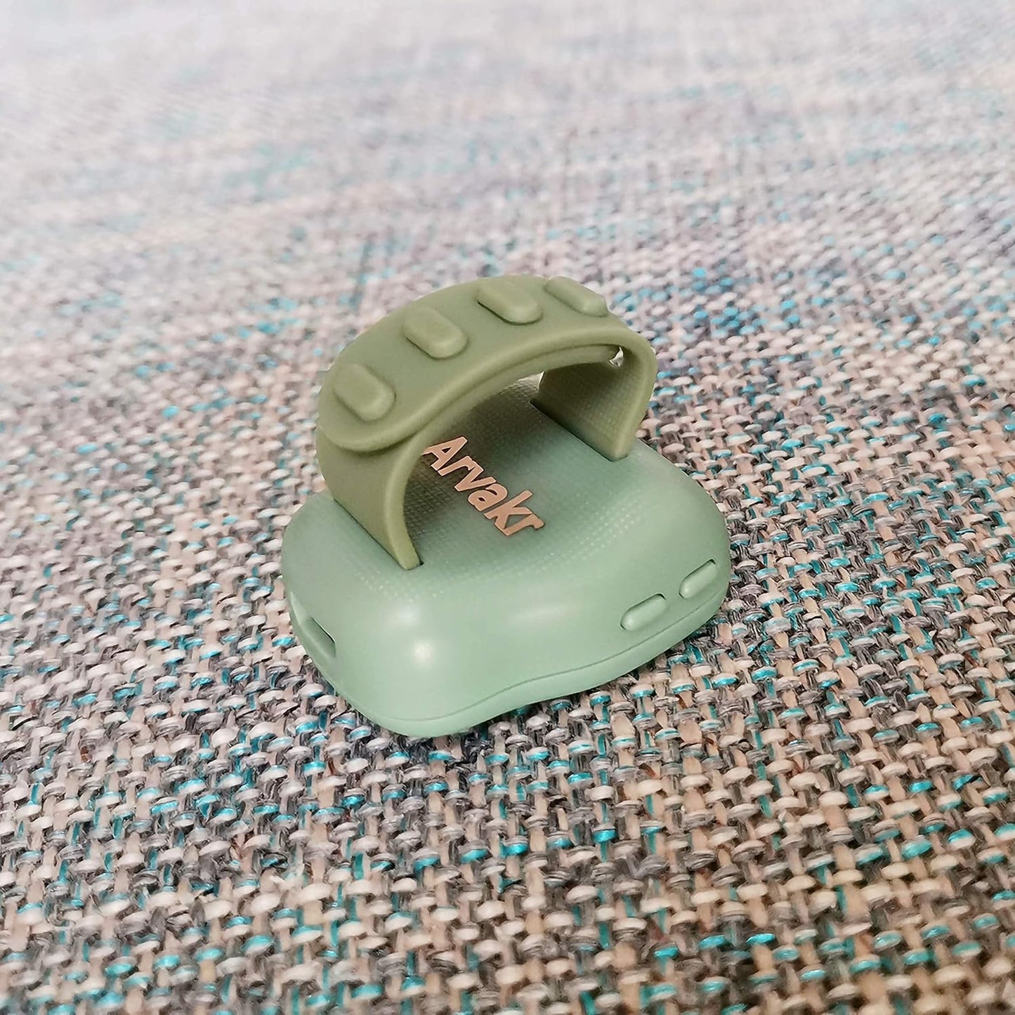 Rechargeable Silent Finger Counter 6 Channels Digital Tasbih Tally Clicker with LED for Prayer Knitting Sports Gift