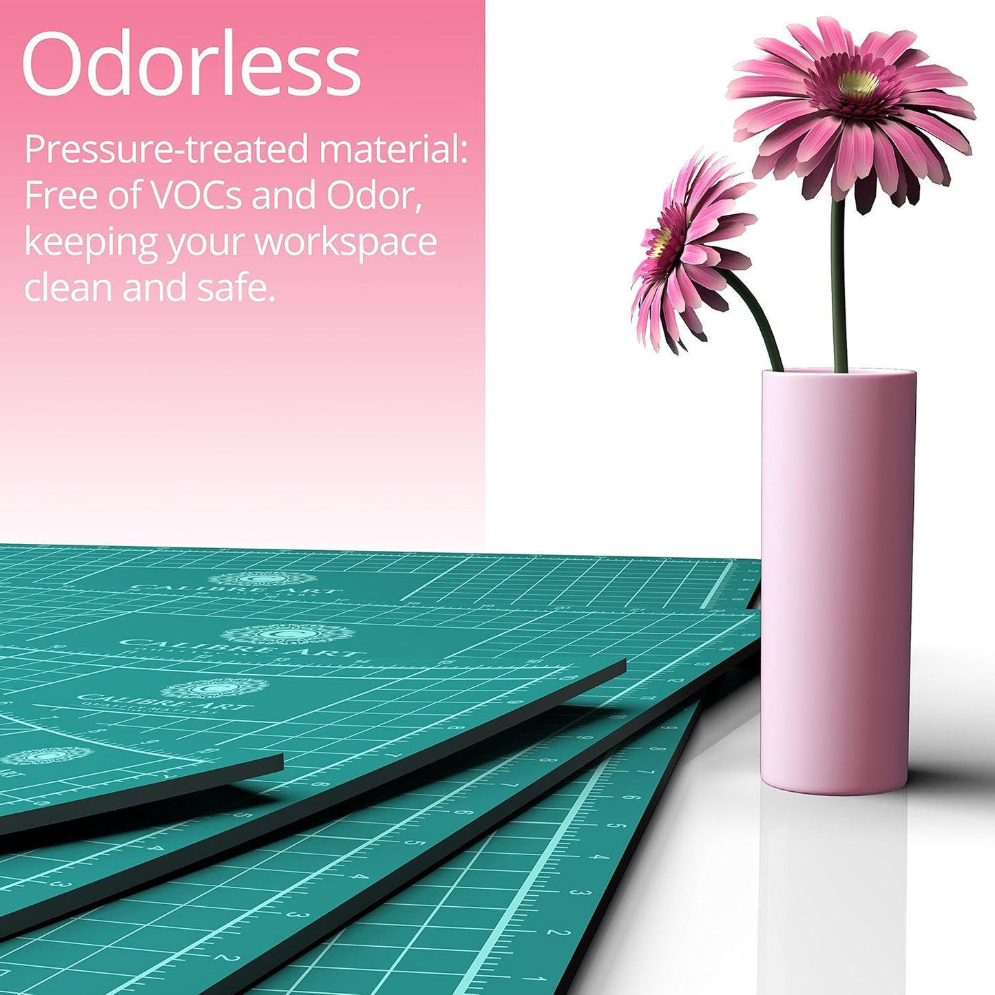 Self Healing Rotary Cutting Mat, Full 18x24, Best for Quilting Sewing | Warp-Proof & Odorless (Not From China)