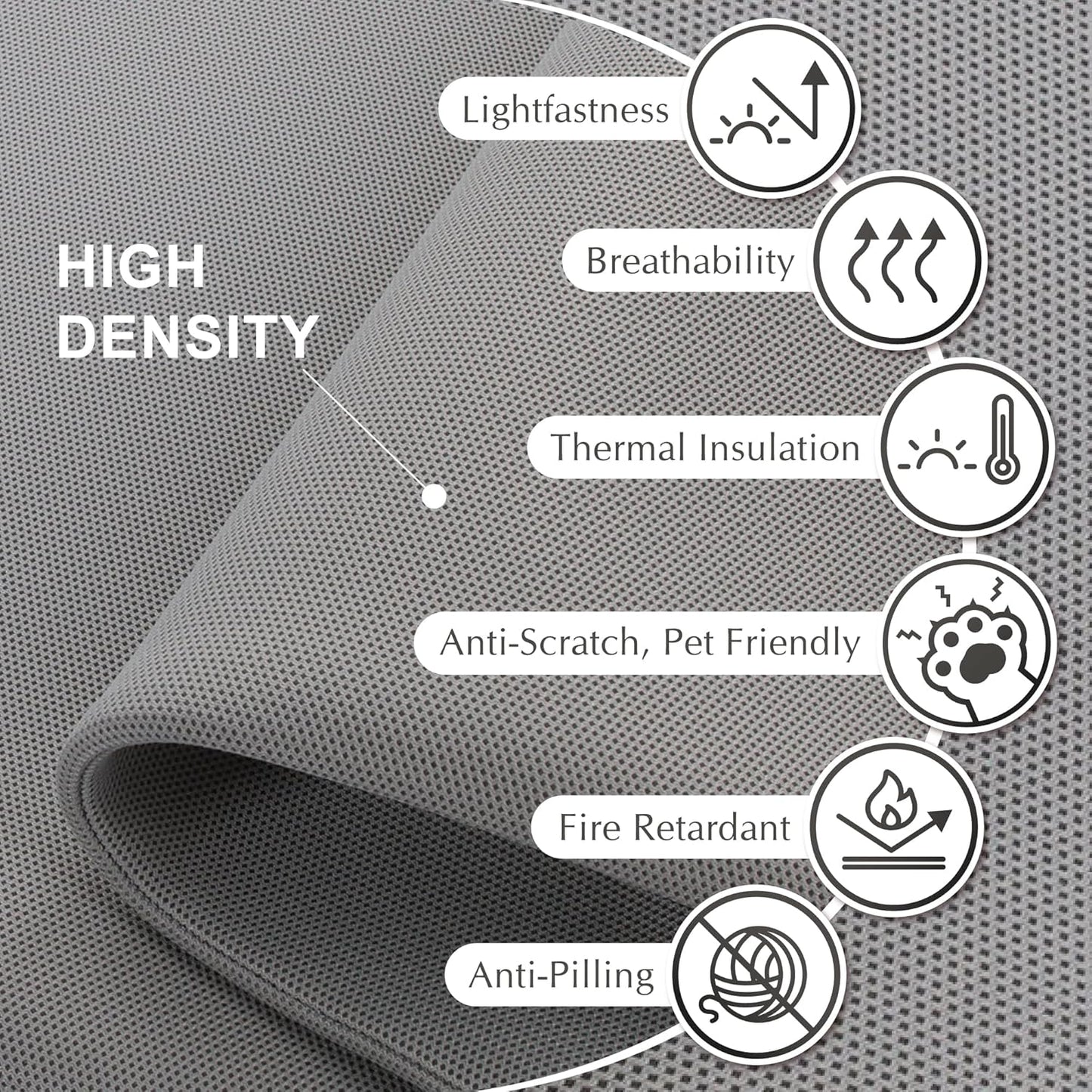 DECOLAB Desk Dividers, Portable Table Partition Screen Panel for Office, Workspace, Classroom, Student, Freestanding, Scratch Resiatance, 48"x18", Steel