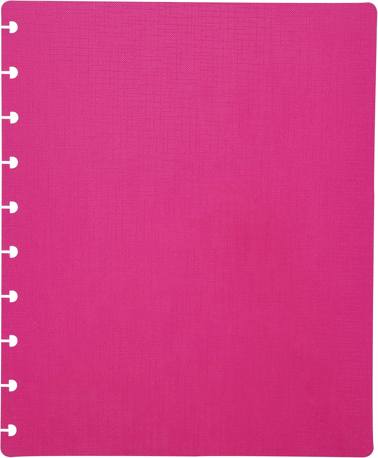 Talia Discbound Notebooks, Planner, Customizable, (90's Pink, Midsize (7.5in x 9.75in))
