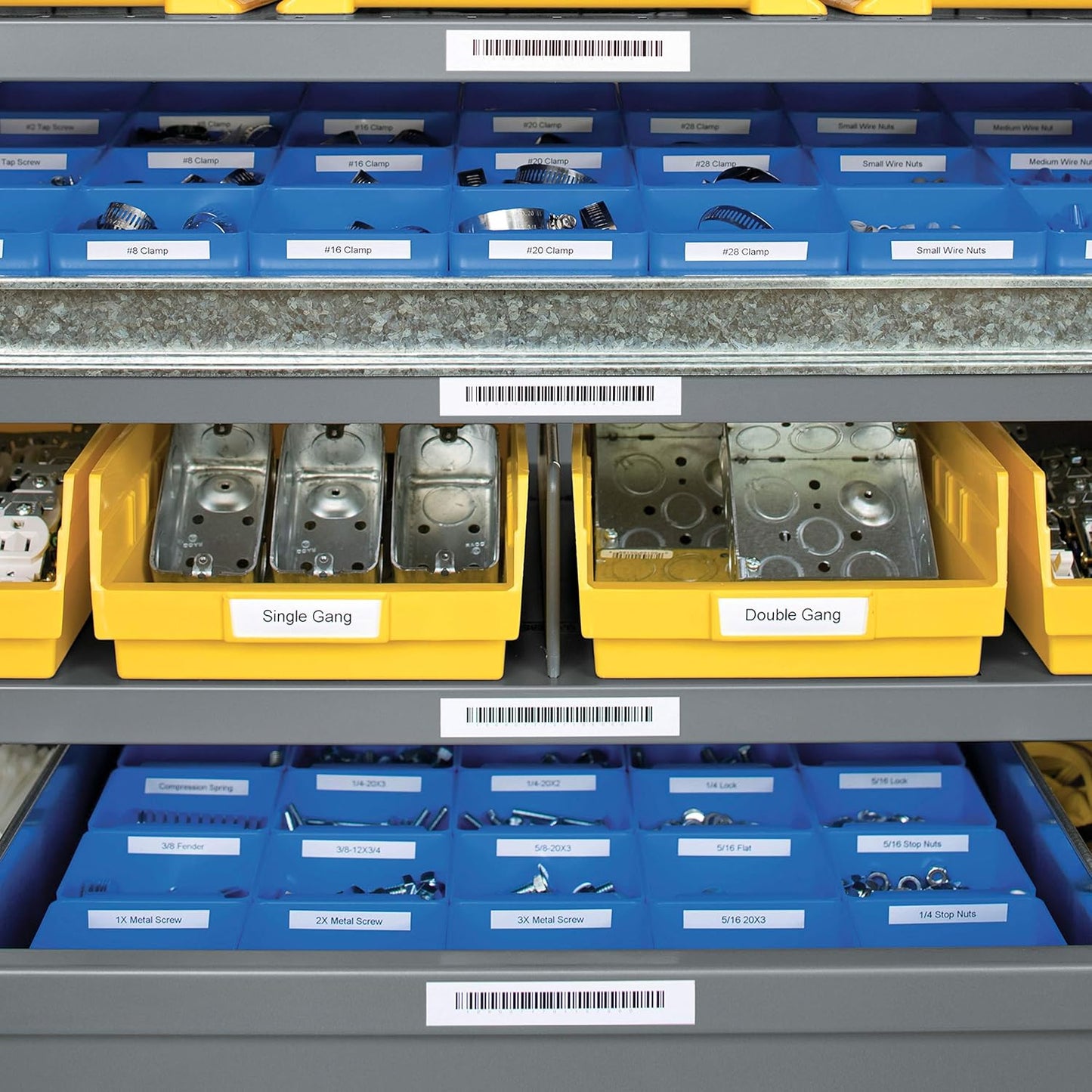 DYMO Industrial Label Maker | Rhino 4200 Label Maker Time-saving Hot Keys Prints Fast Durable For Job Sites and Heavy-Duty Labeling Jobs