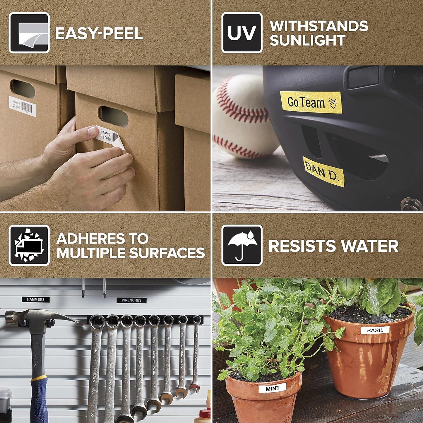 DYMO LabelManager 160 Portable Label Maker Bundle, Easy-to-Use, One-Touch Smart Keys, QWERTY Keyboard, Large Display, for Home & Office Organization, Includes 3 D1 Label Cassettes (Pack of 6)