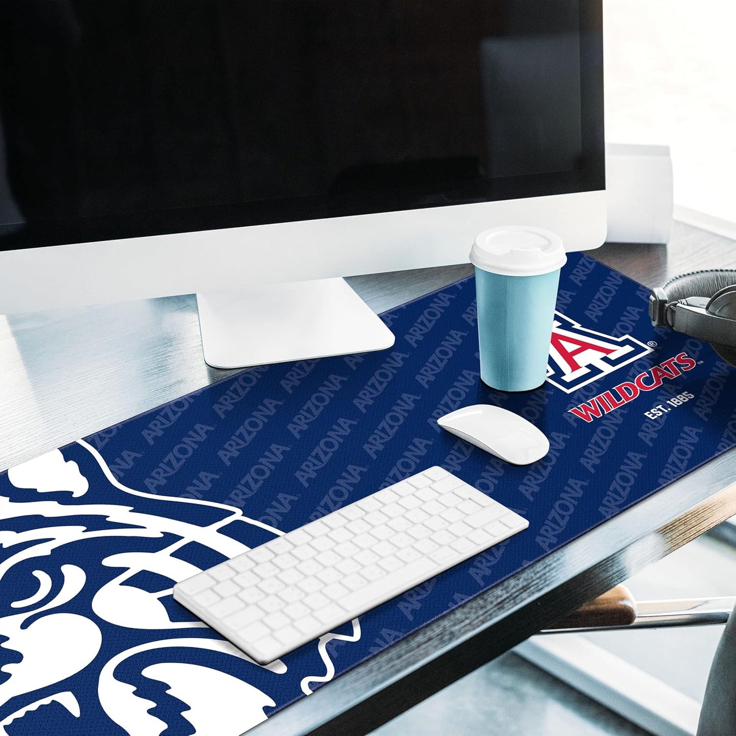 YouTheFan NCAA Arizona Wildcats Logo Series Desk Pad