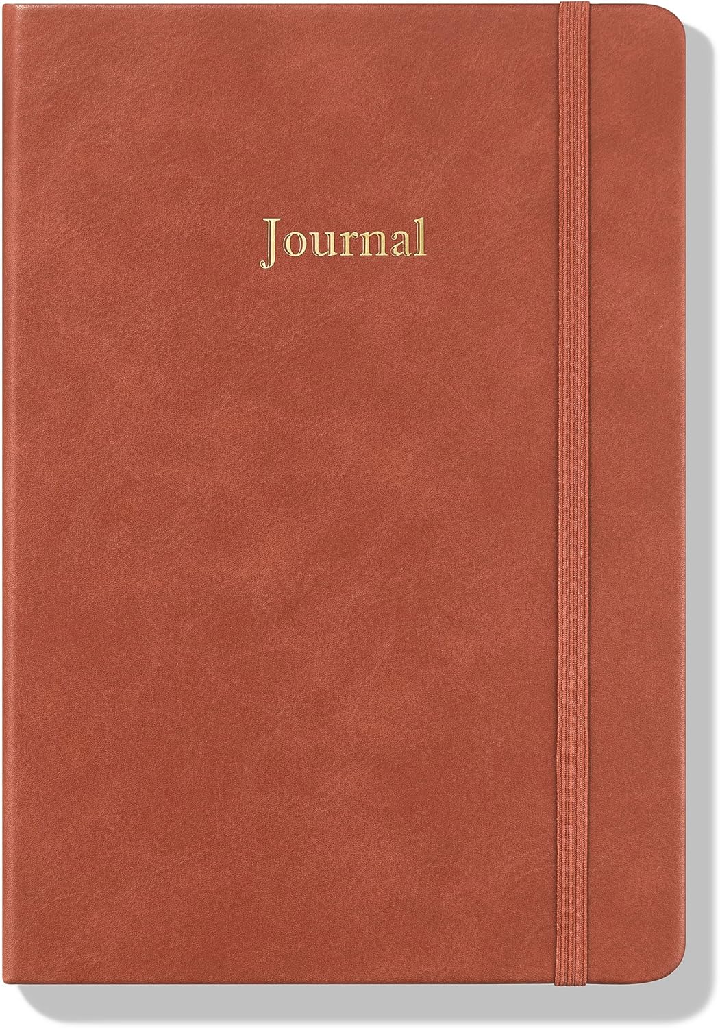 Wykeham's Executive 2026 Undated Daily Journal Planner – US Format – Customization Available (Brown, 8.5"×5.5" - Undated)