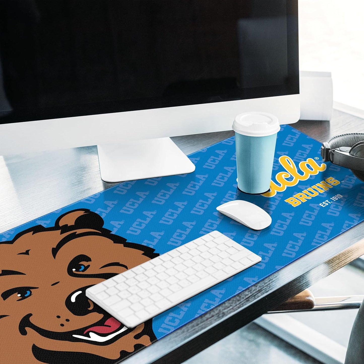 YouTheFan NCAA UCLA Bruins Logo Series Desk Pad