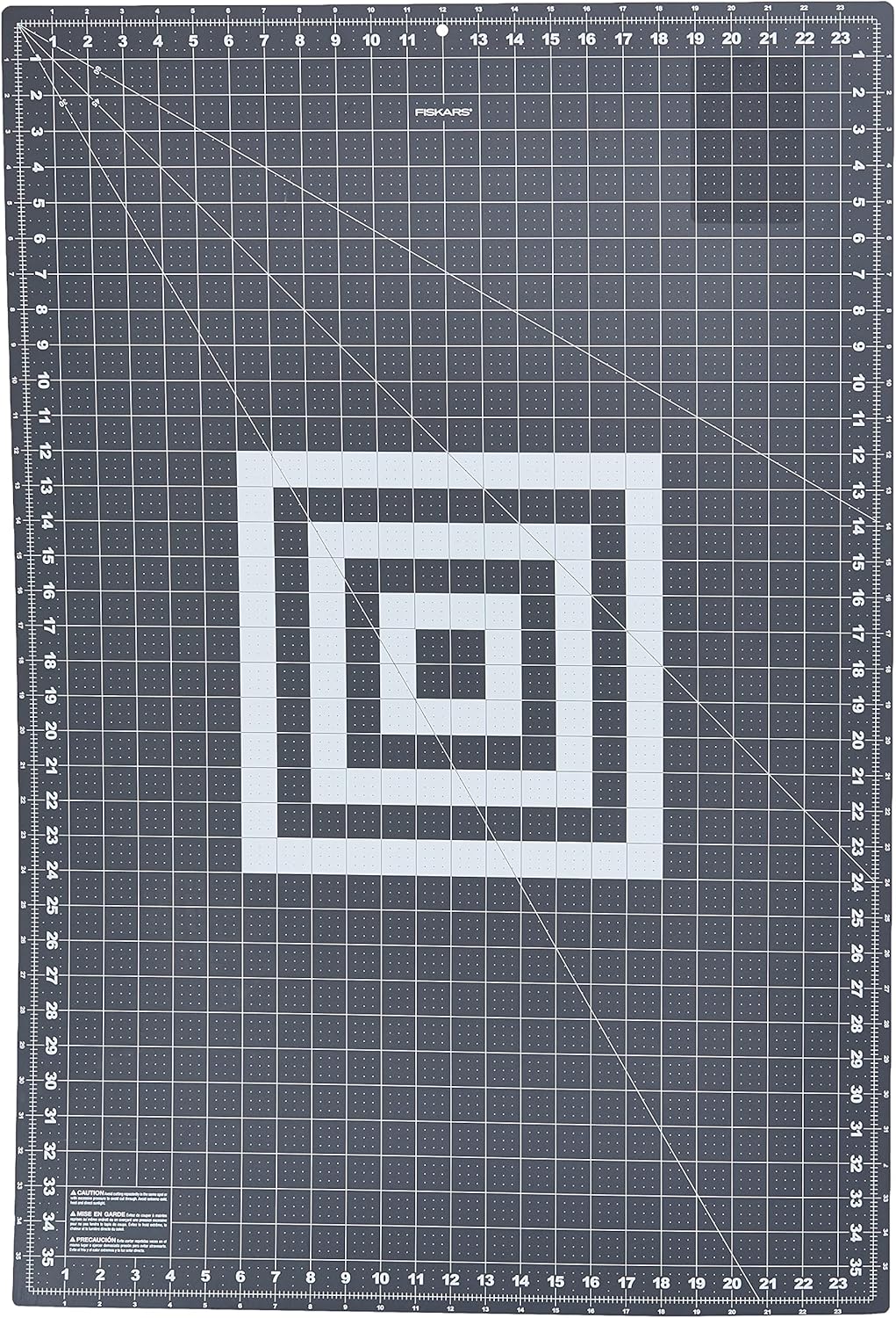 Fiskars Self Healing Cutting Mat for Quilting, Arts and Crafts, 24" x 36" Grid, Sewing Mat, Craft Cutting Board, Sewing Supplies and Quilting Tools